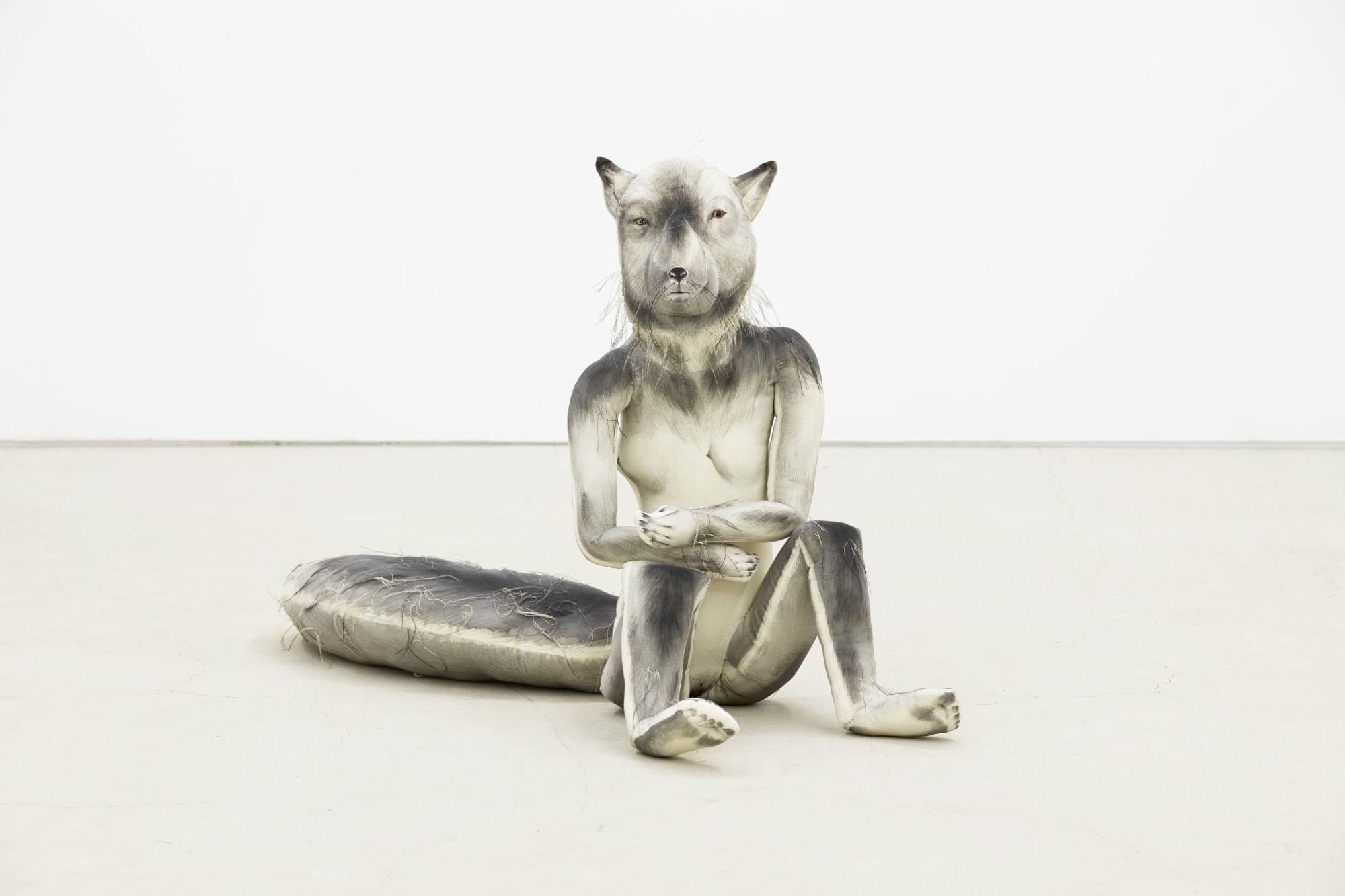 티벳여우, mixed media, 125x40x40cm, 2018