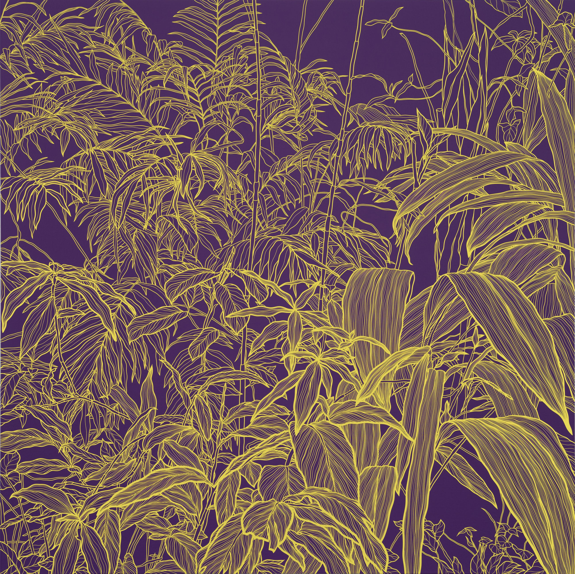 UNTITLED-V1216, acrylic on canvas, 130x130cm, 2012