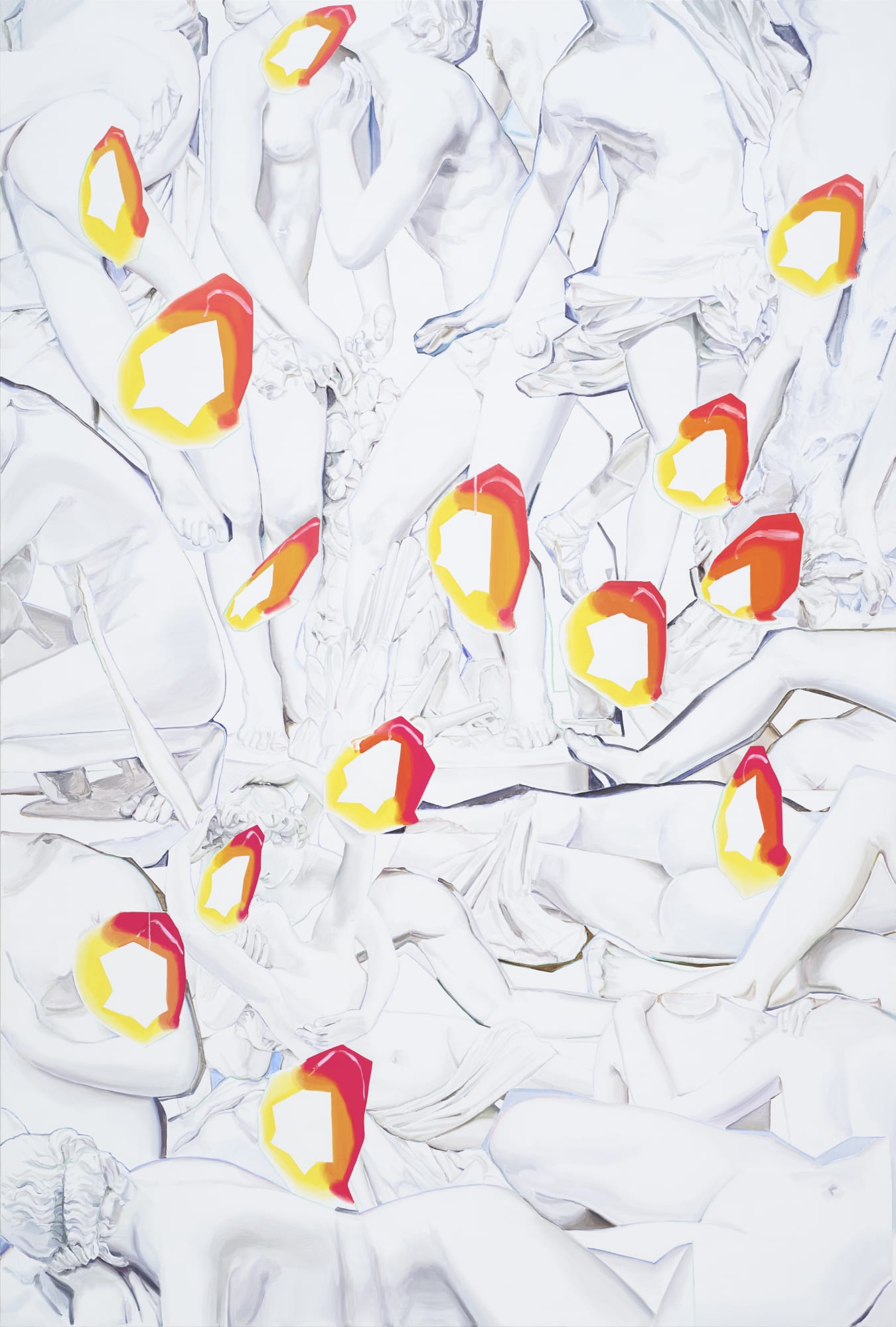 SP20, oil on canvas, 290.9x197cm, 2018