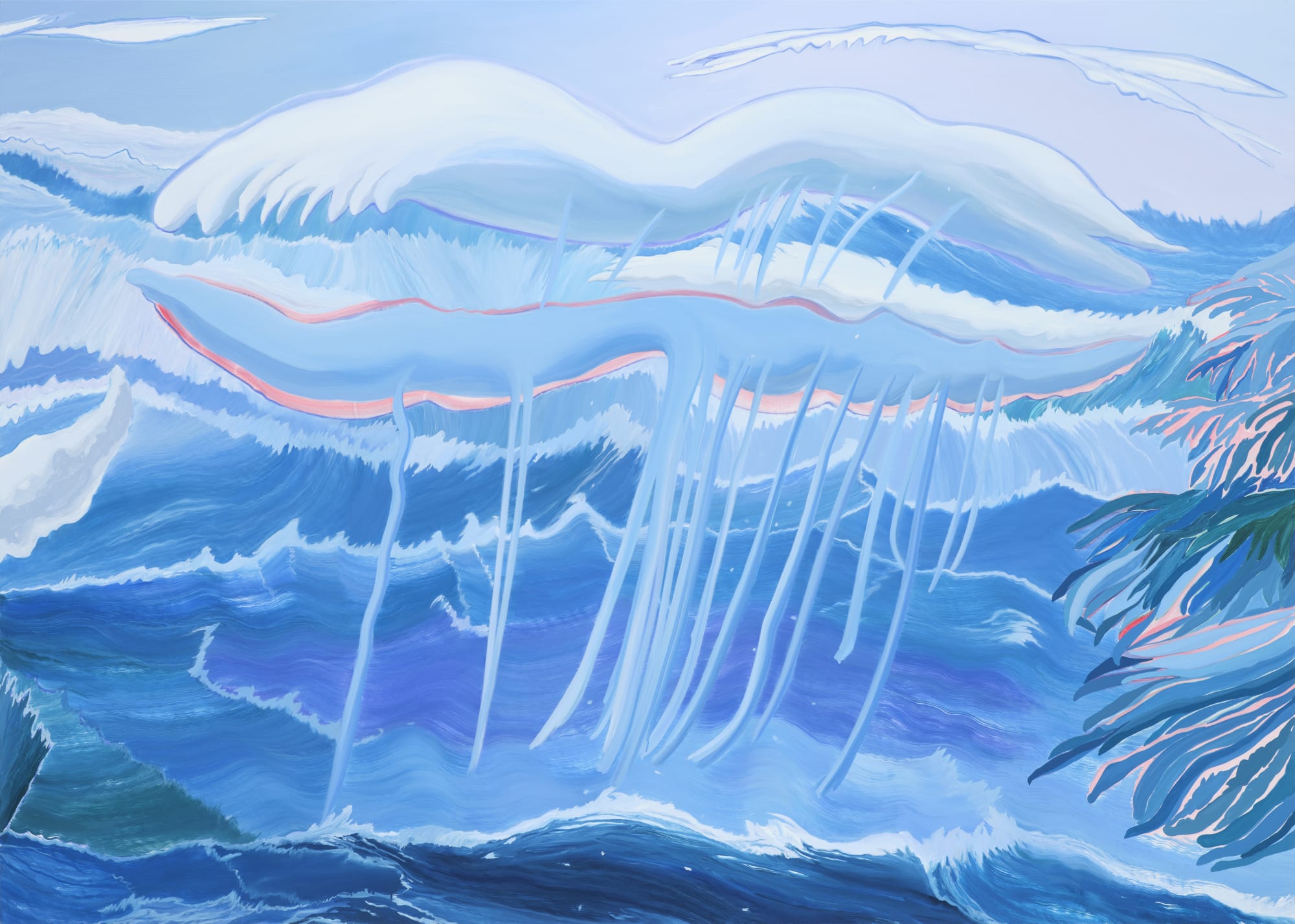 내가 하는 말이 보이지 않나 보다 3 You will not see it 3, oil on canvas, 162.1 x 227.3cm, 2025