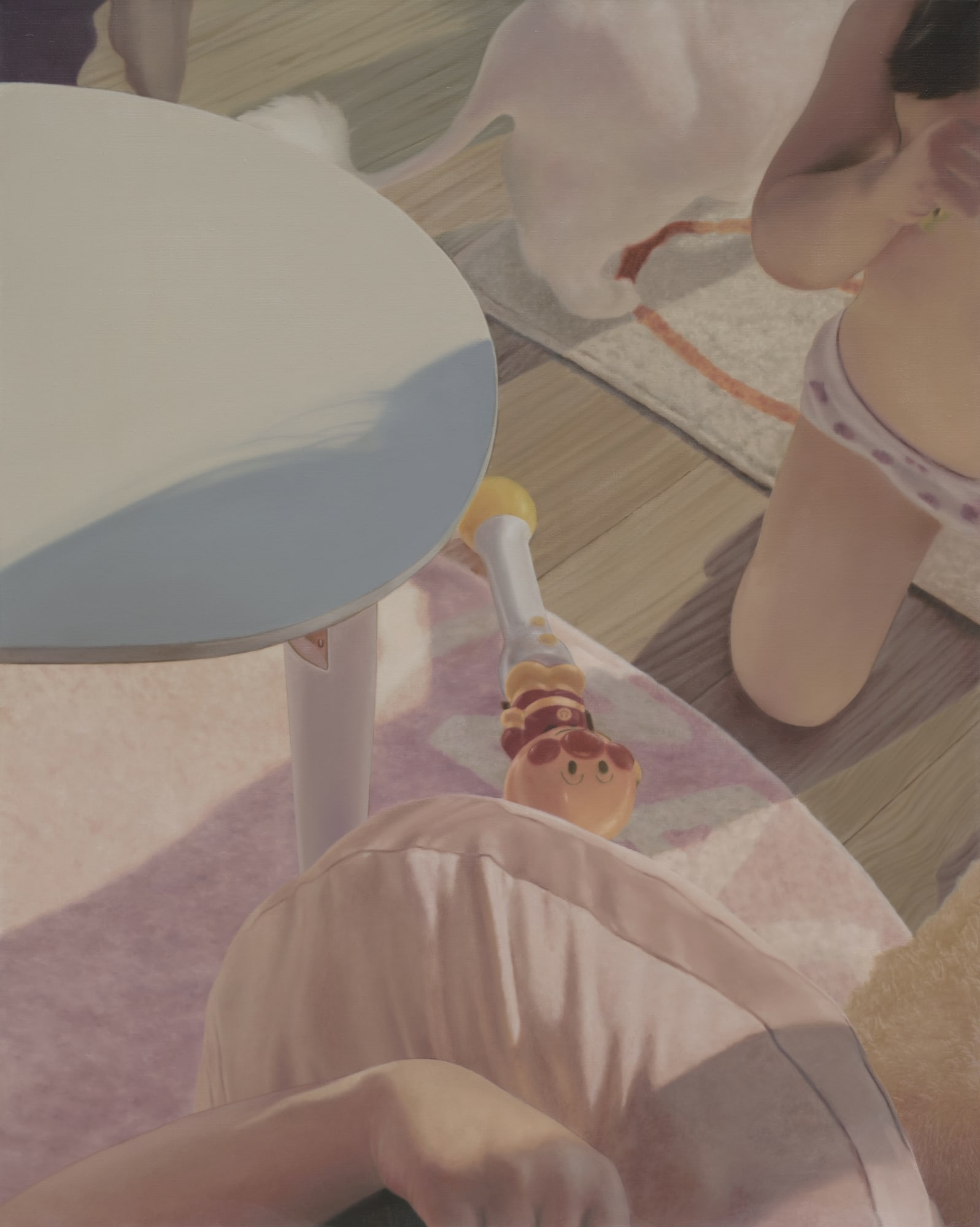 trace, oil on canvas, 90.9 x 72.7 cm, 2024