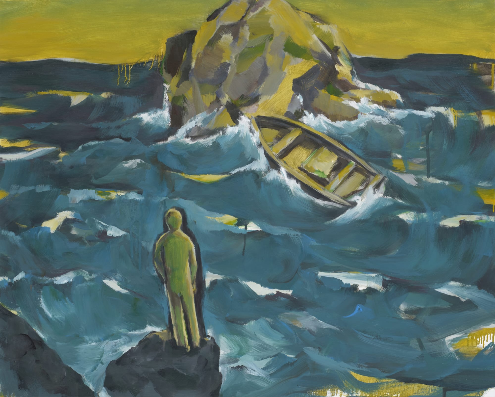 만조 시간 Tide’s Peak, oil on canvas, 73x91cm, 2025