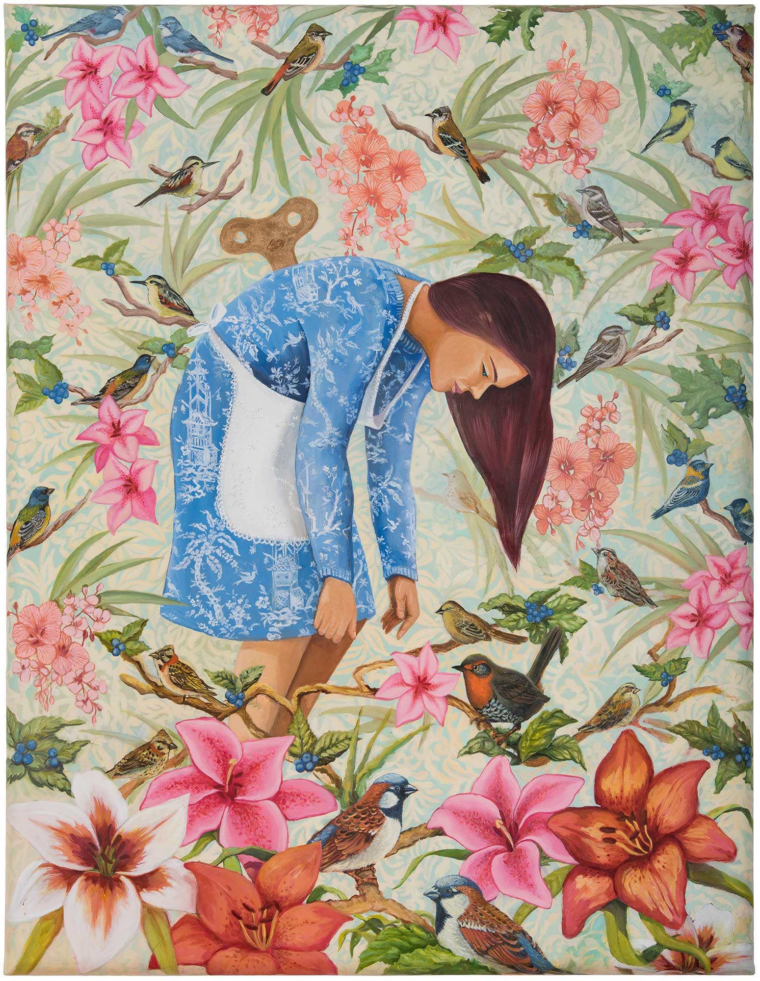 BRUNA TRUFFA Averno, 2018 Óleo sobre tela 148 x 110 cm