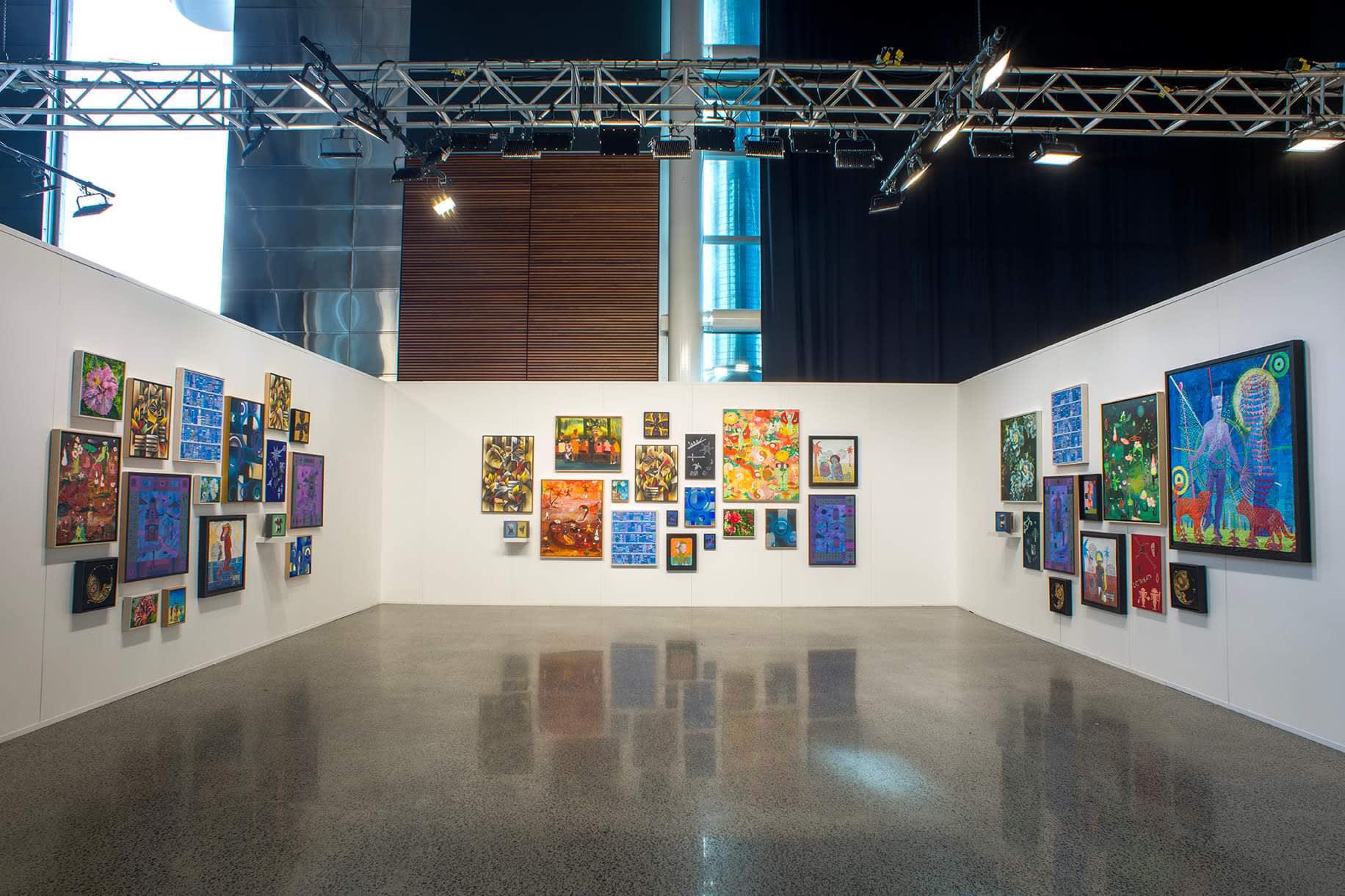 Bergman Gallery, Aotearoa Art Fair, 2024.