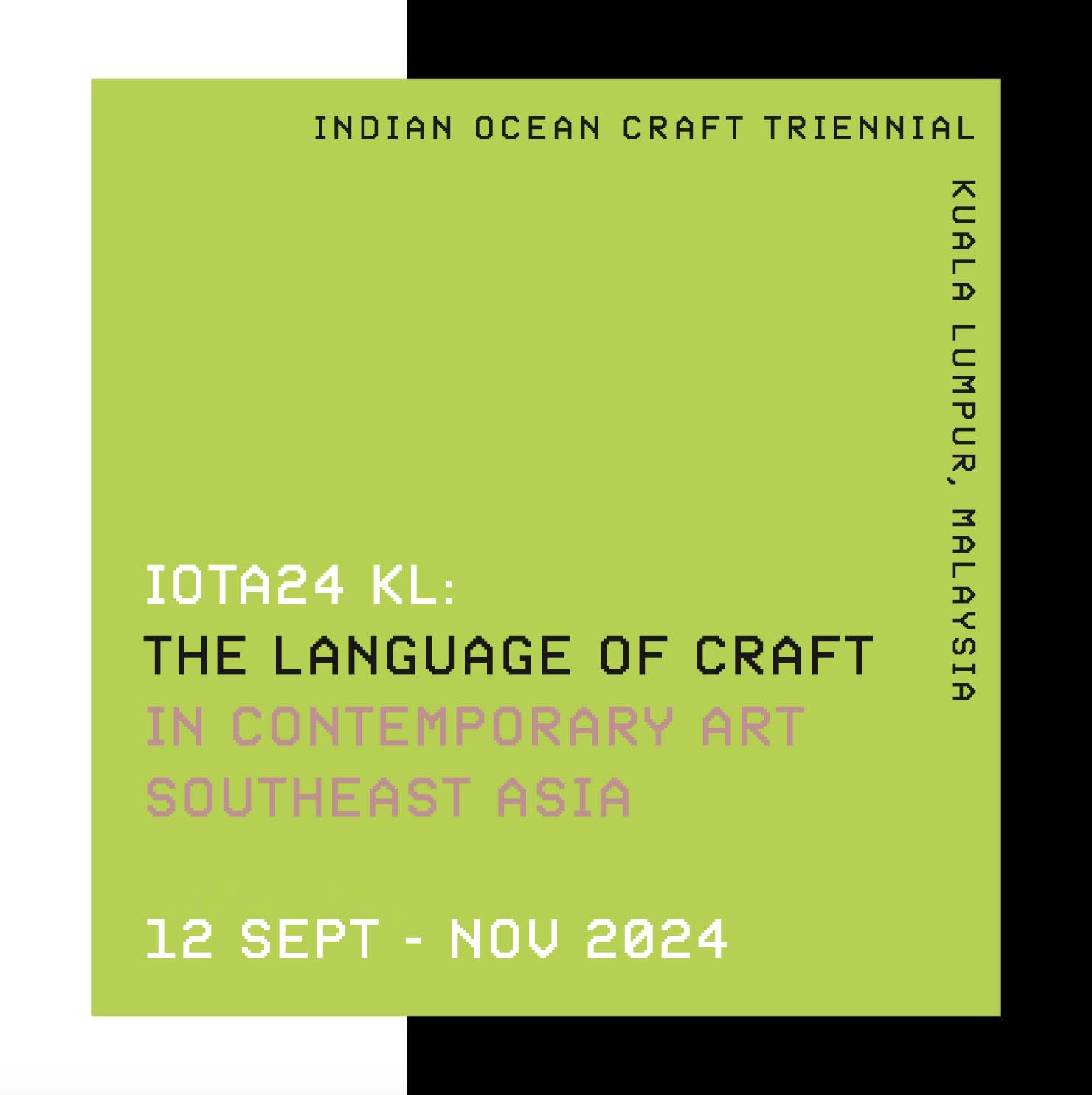 The Language of Craft in Contemporary Southeast Asia