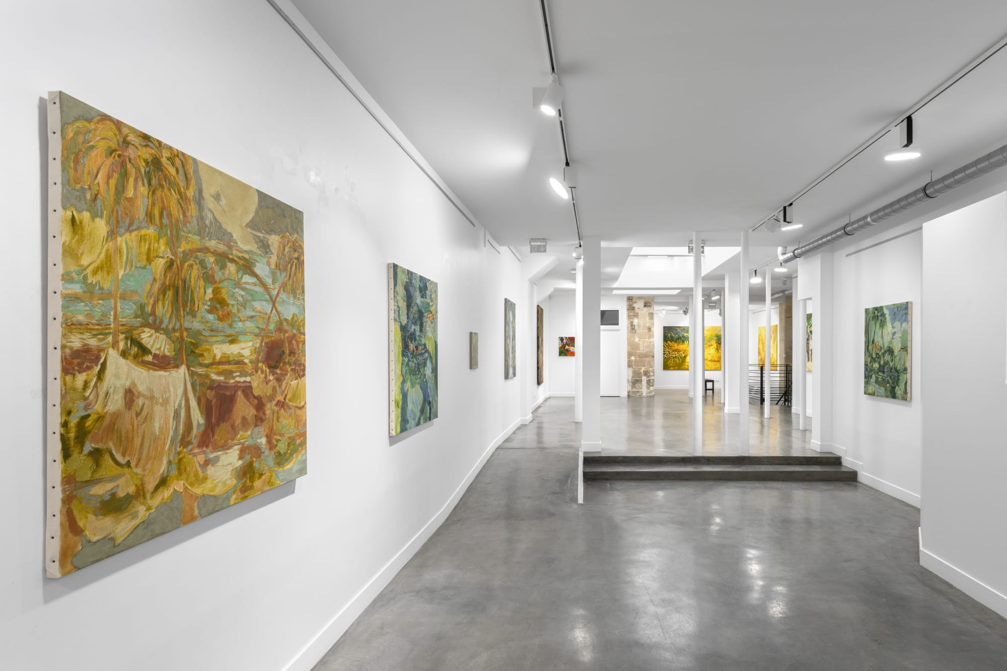 Palmae - A journey around the palm tree: A group show by Tega Akpokona, Anne Griffiths, Jiri Hauschka & Martin Solymar