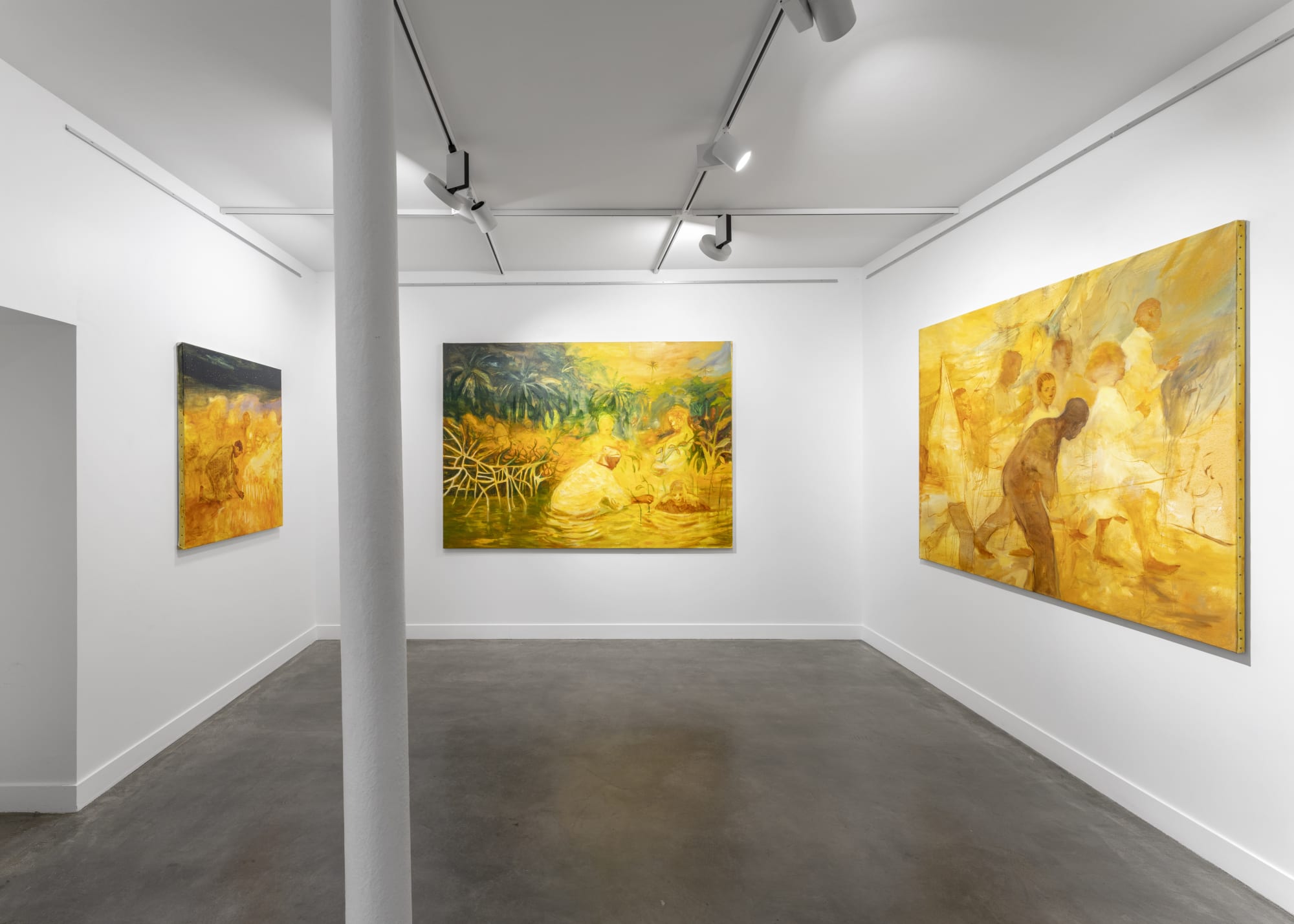 Palmae - A journey around the palm tree: A group show by Tega Akpokona, Anne Griffiths, Jiri Hauschka & Martin Solymar