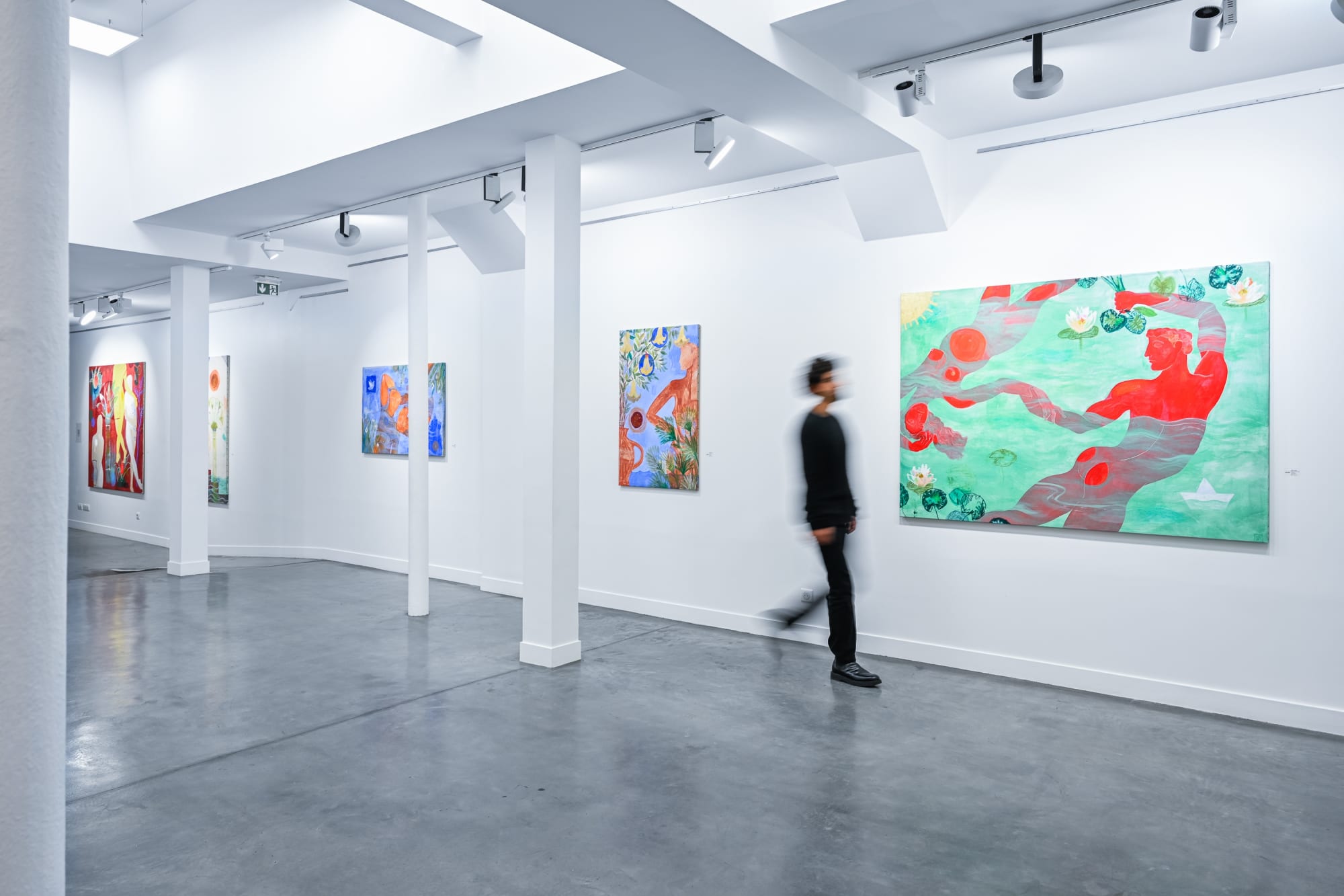 FLUYE SIN CESAR: A solo show by DELIA HAMER