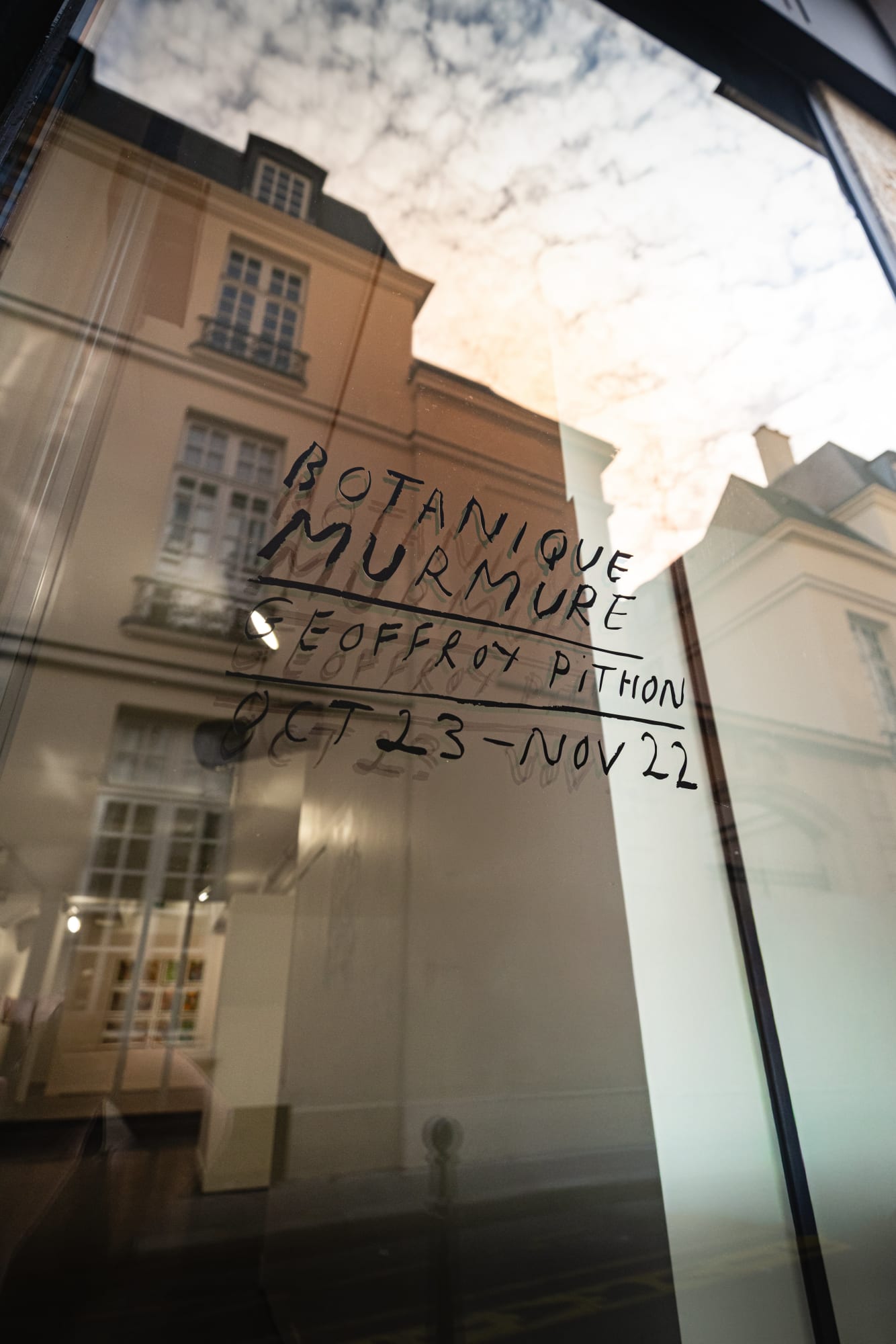 Botanique Murmure: A solo show by GEOFFROY PITHON