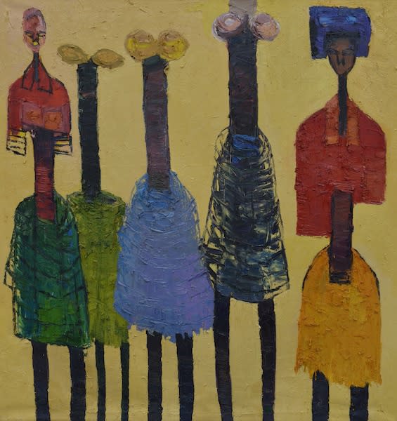 Celebrative Mood 2014 Oil, on canvas 145 x 152cm