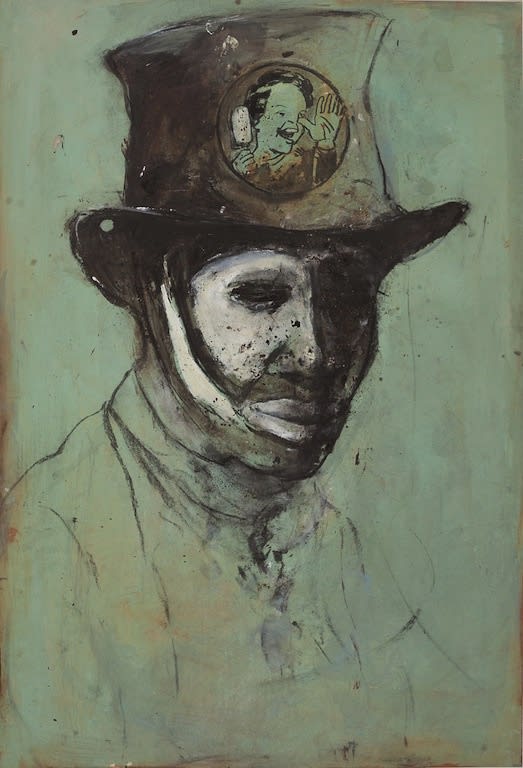 Ransome Stanley Calypso 2009 Mixed media on cardboard 90 x 60cm