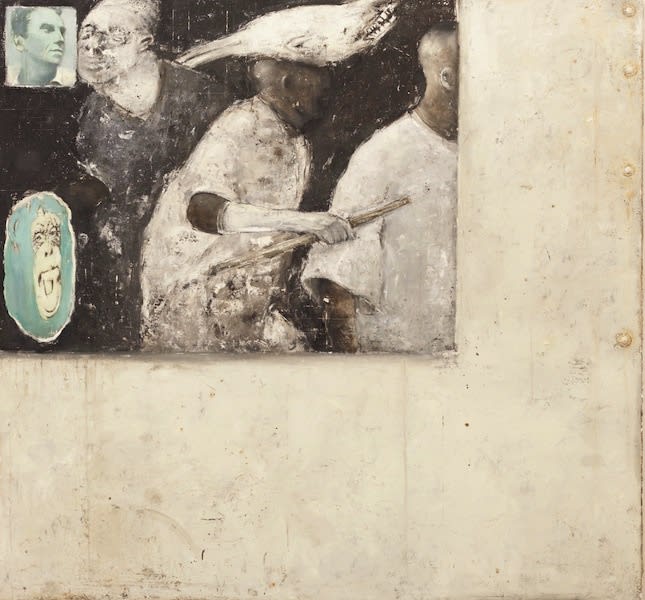 Ransome Stanley Dance 2010 Oil pigments on canvas 150 x 160cm