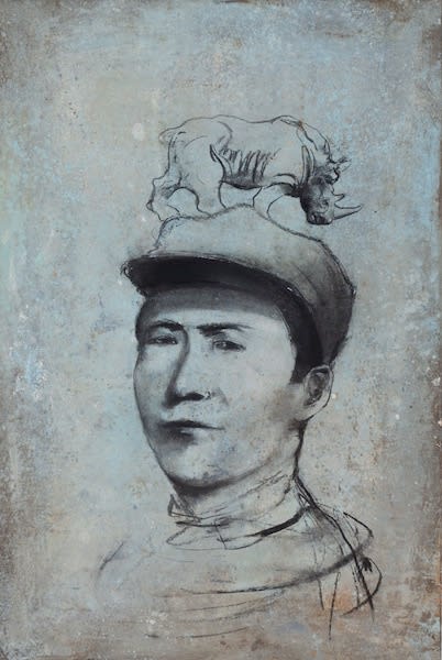 Ransome Stanley Untitled 2009 Mixed media on cardboard 90 x 60cm