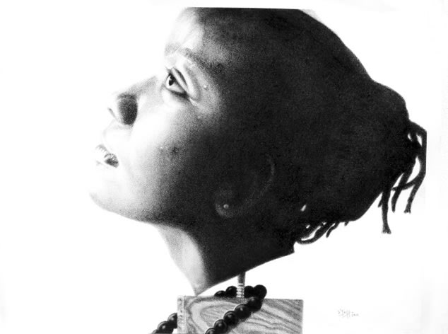 The Hopeful 2011 Pastel 54 x 76cm