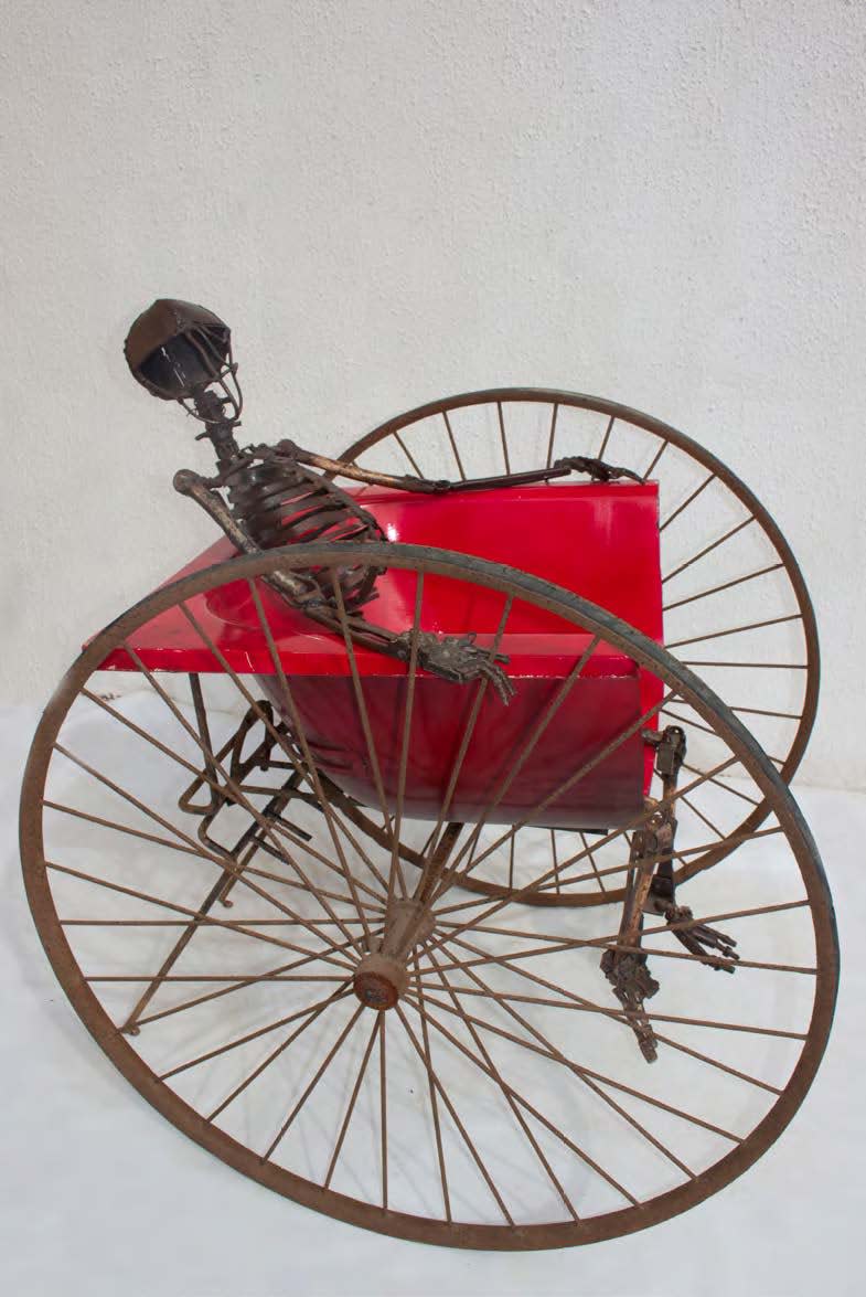 Vestiges of the Past 2017 Steel varied dimensions