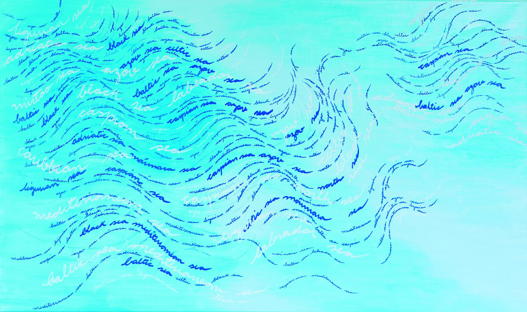 Rosana Ricalde, The name of the seas , 2014