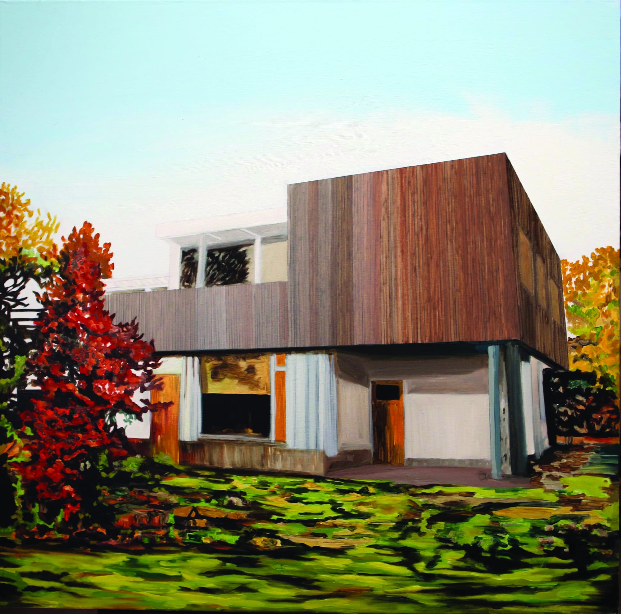 Eamon O'Kane, House South View Midday (after Aalto), 2013