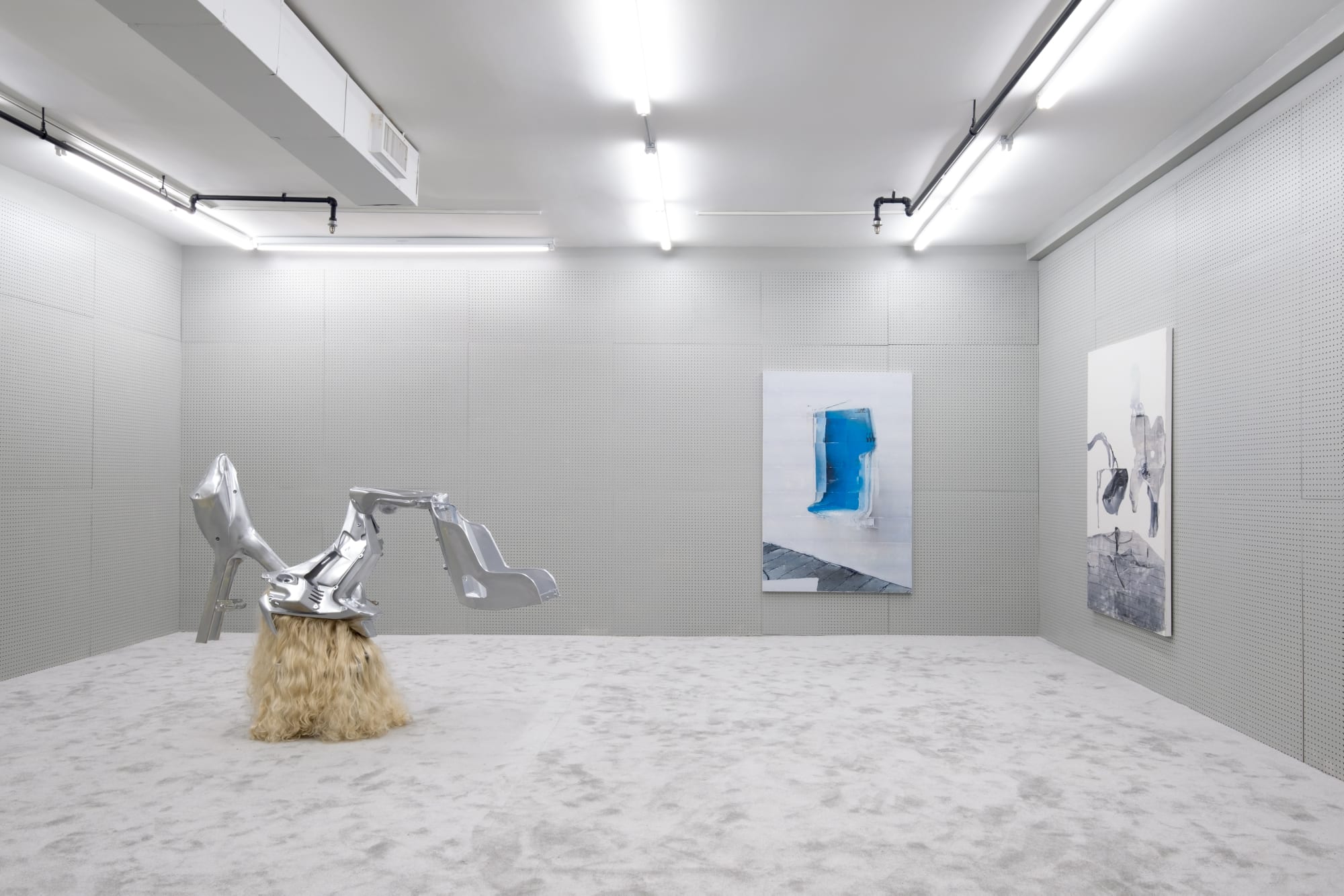 Vladislav Markov, Eight Feet Under, 2022, installation view. Photo: Inna Svyatsky