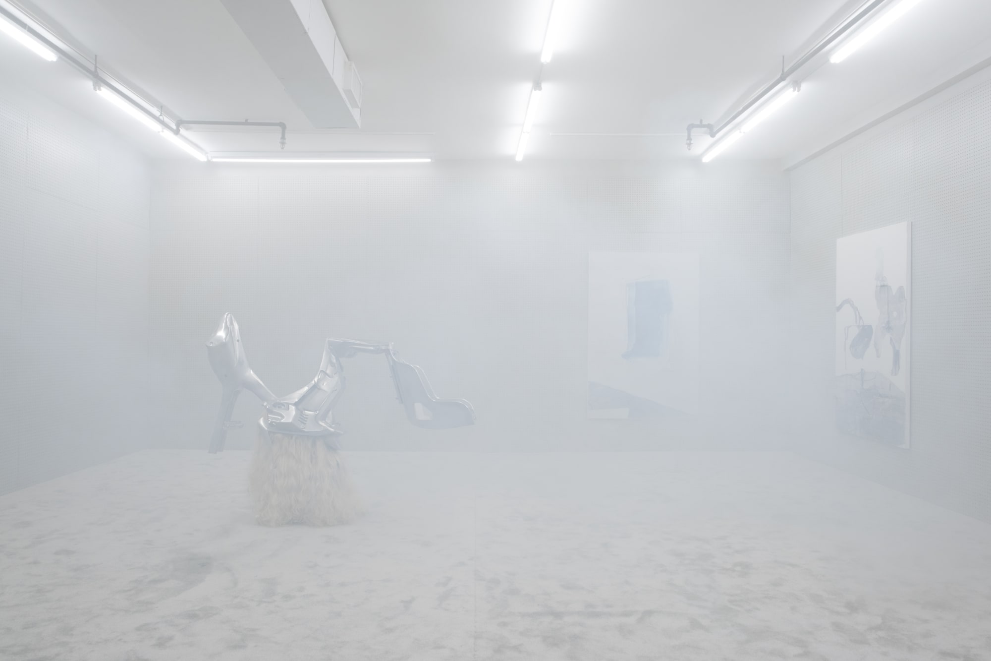 Vladislav Markov, Eight Feet Under, 2022, installation view. Photo: Inna Svyatsky