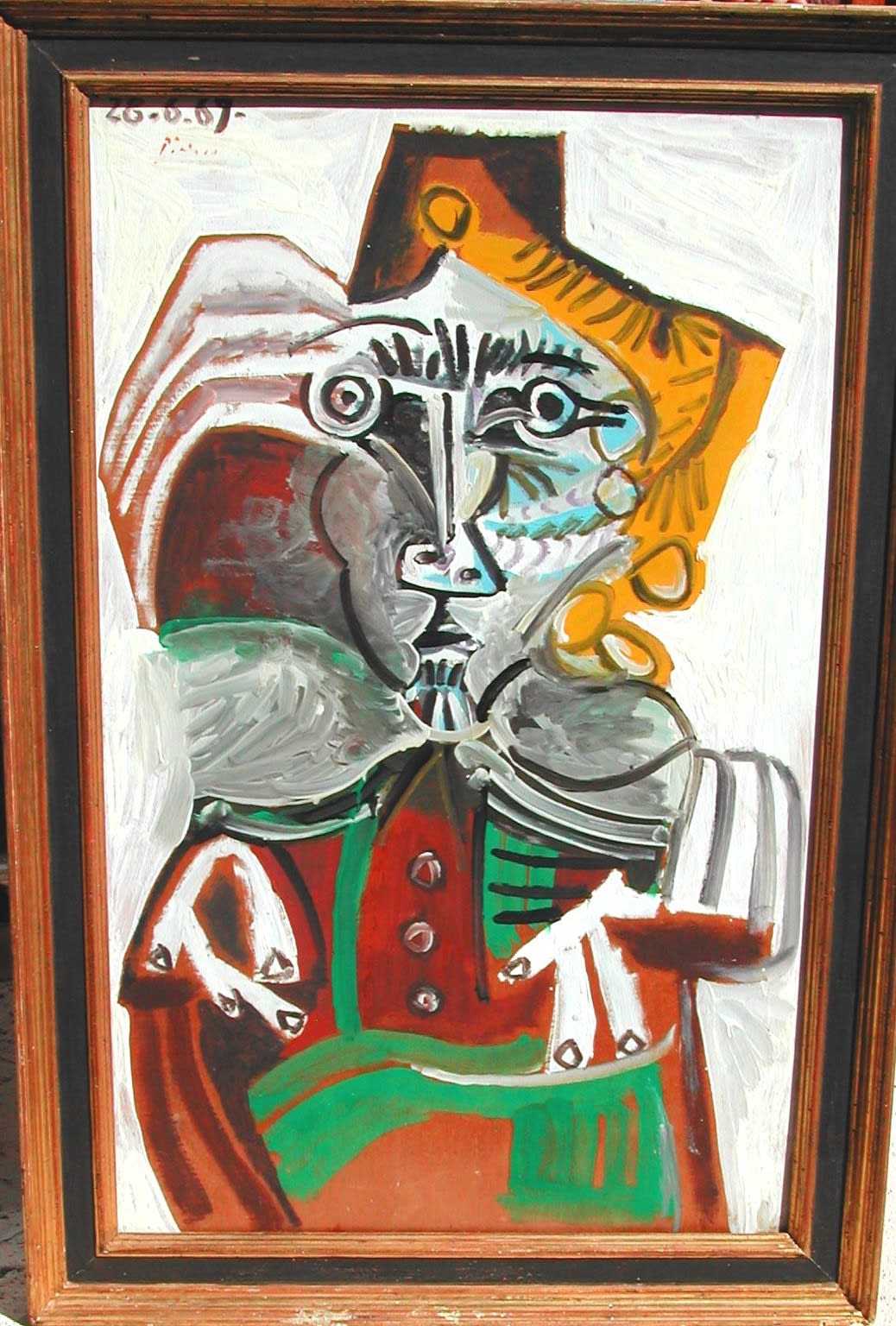 Pablo Picasso (Spanish 1881-1973) Homme au Fauteuil 1, 1969