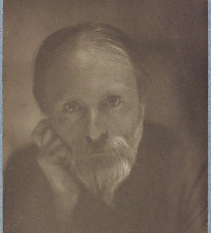 Edward Burne-Jones "It was like meeting the impish eyes of Puck beneath the cowl of a monk"