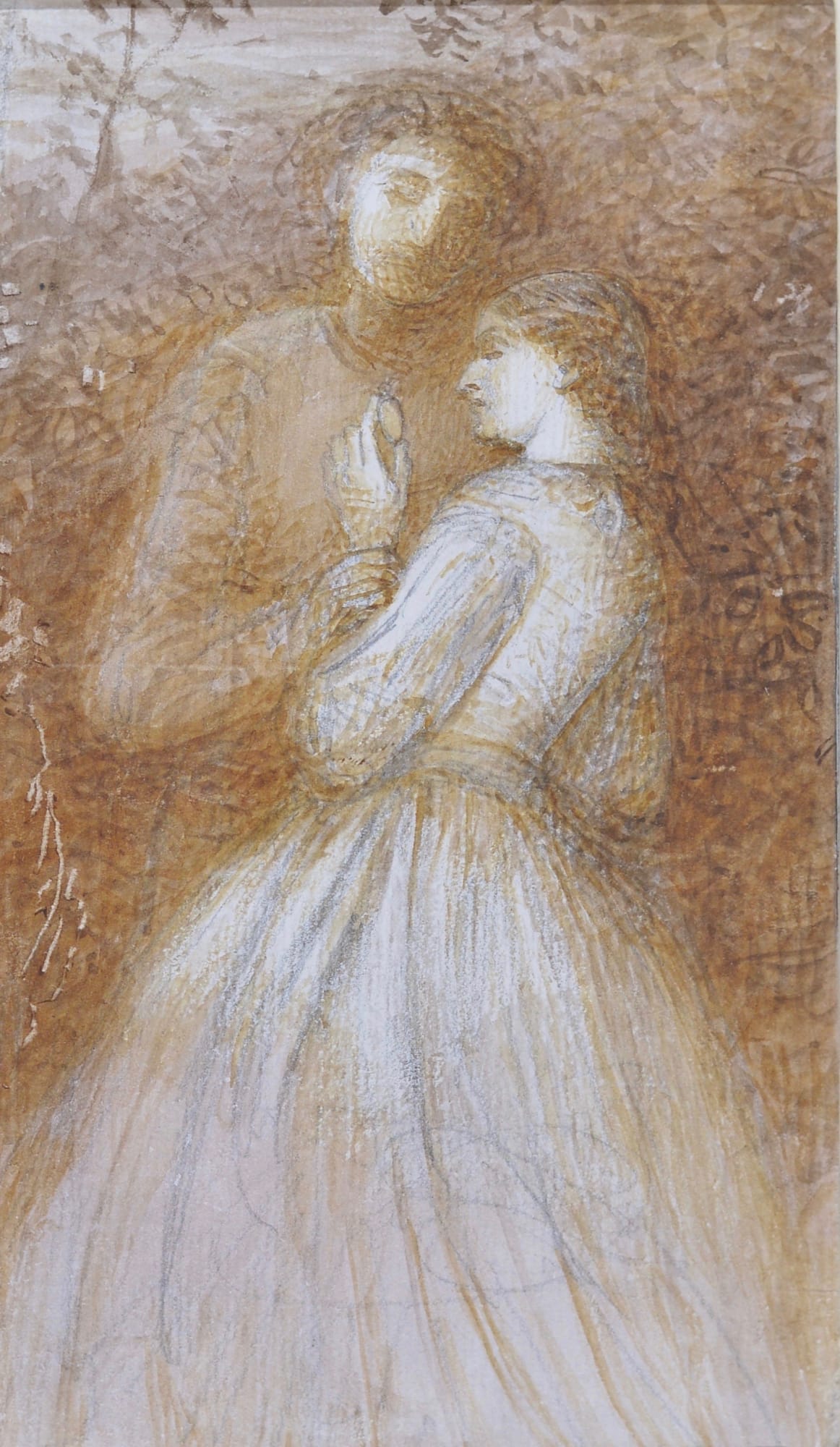 James Smetham (1821-1889), Posthumus and Imogen