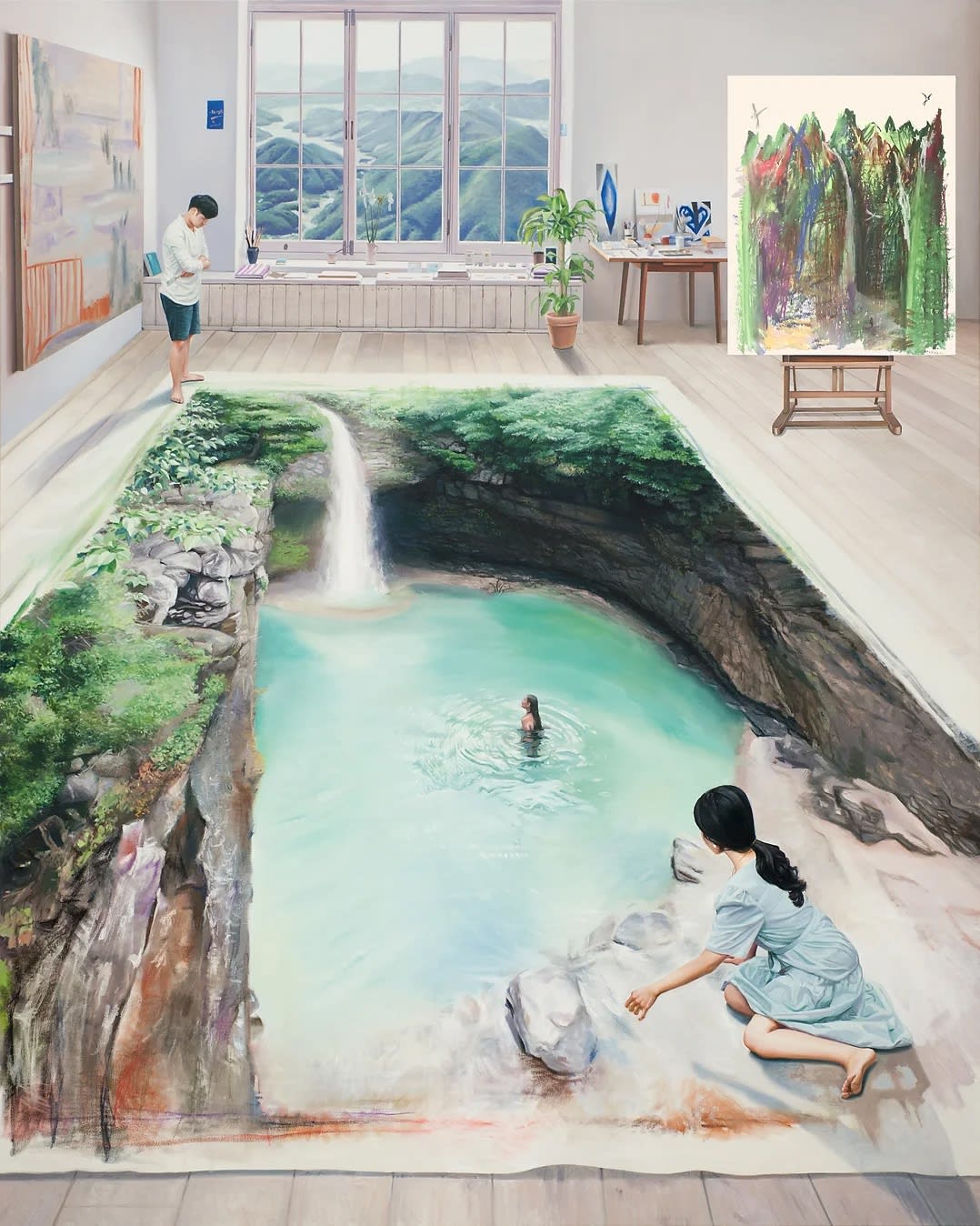 배준성 : The Costume of Painter - At the Studio