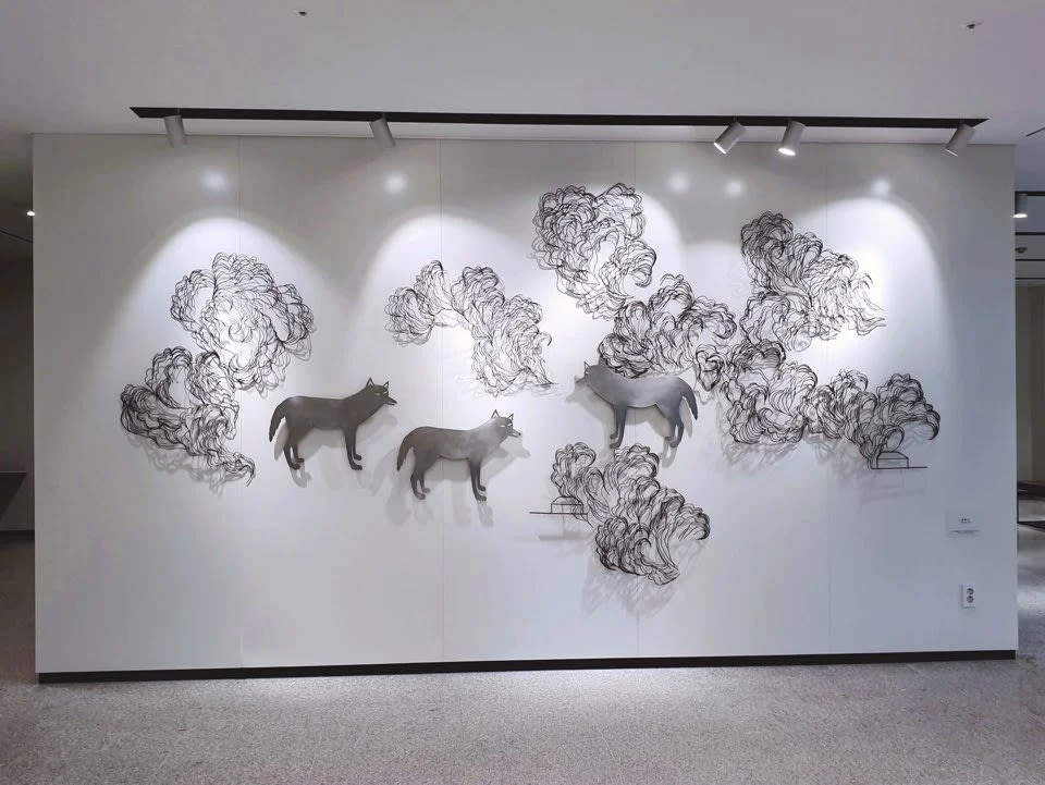 보령제약 예산캠퍼스 작품설치 - 윤명순