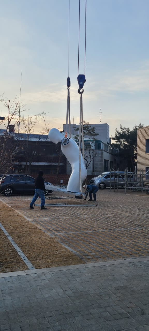 뮤지엄 한미 작품설치 - 유영호