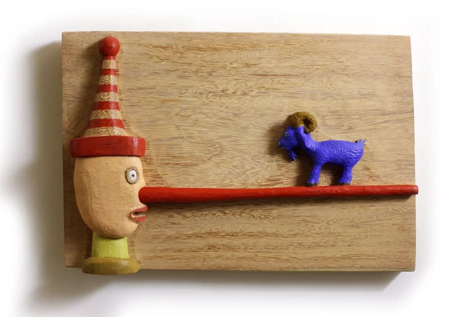 한선현 : 빨강 코 파랑 염소