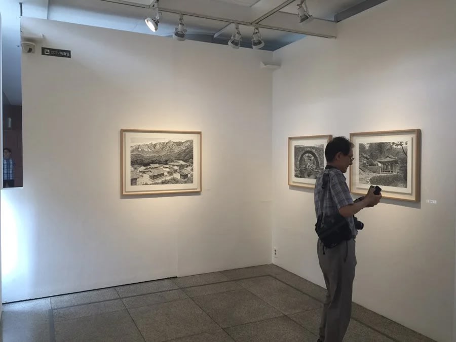 김영택 : 펜화기행