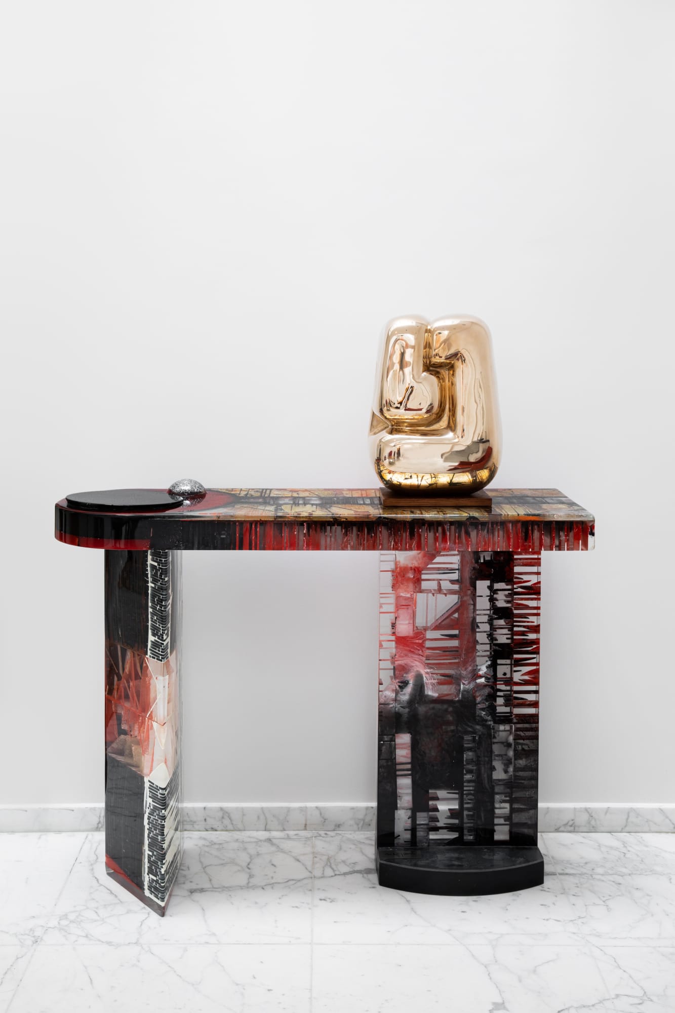 Monique Rozanes, "Autel Uqia" console, c. 1980