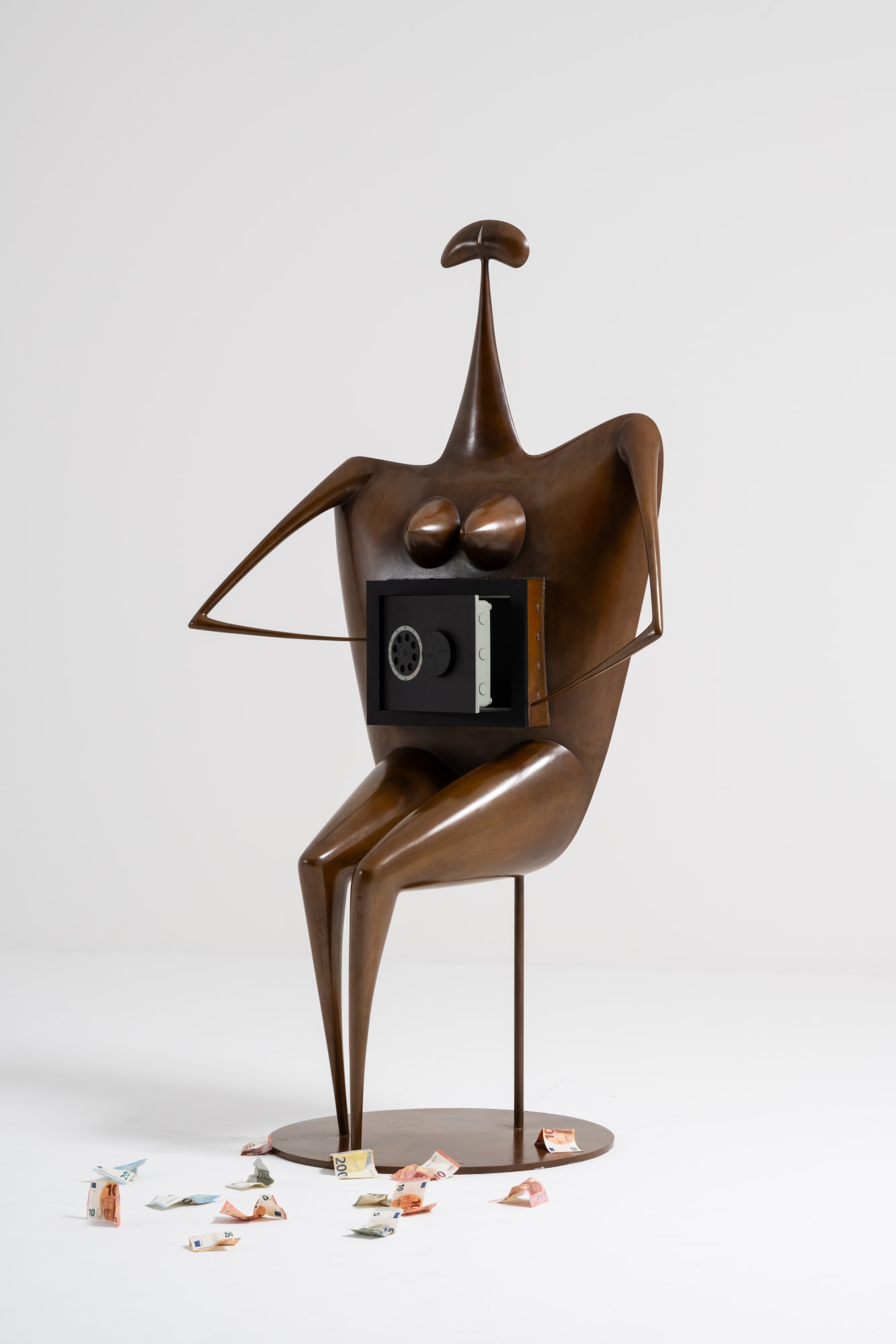 Philippe Hiquily - "La Banqui&egrave;re" Sculpture - 1989