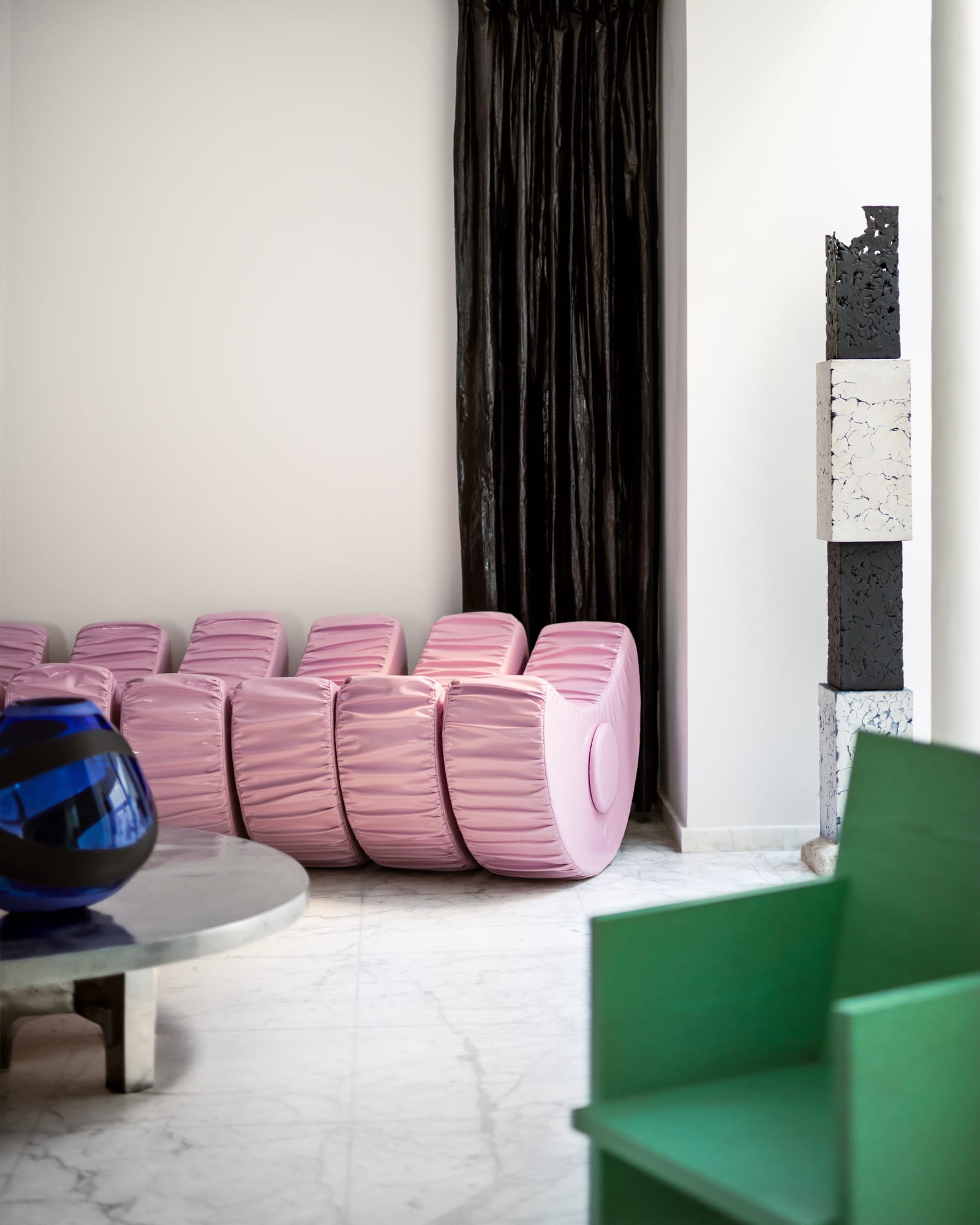 Marzio Cecchi, "Serpente" sofa, c. 1970