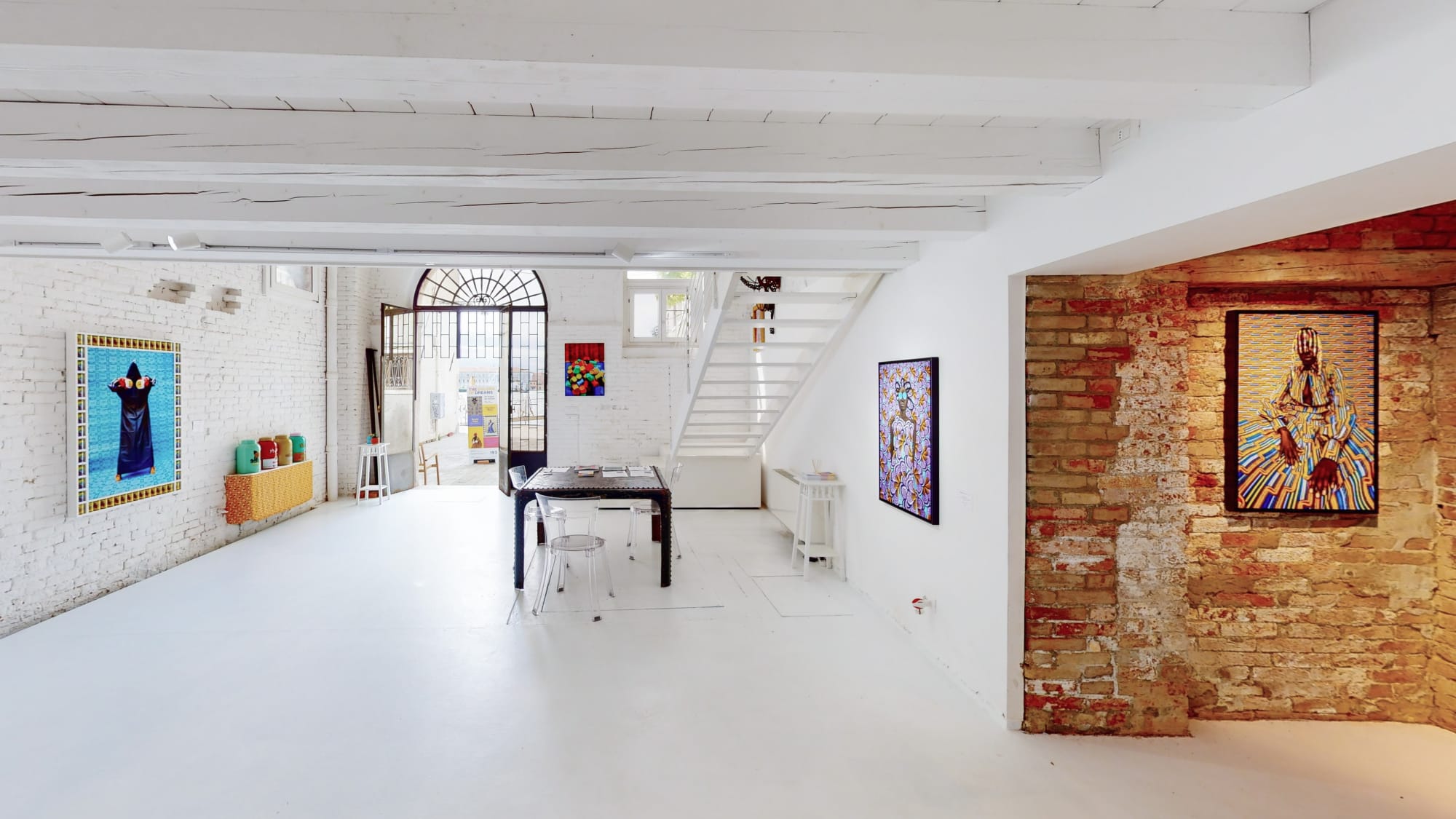 View of the exhibition "The Color of dreams".