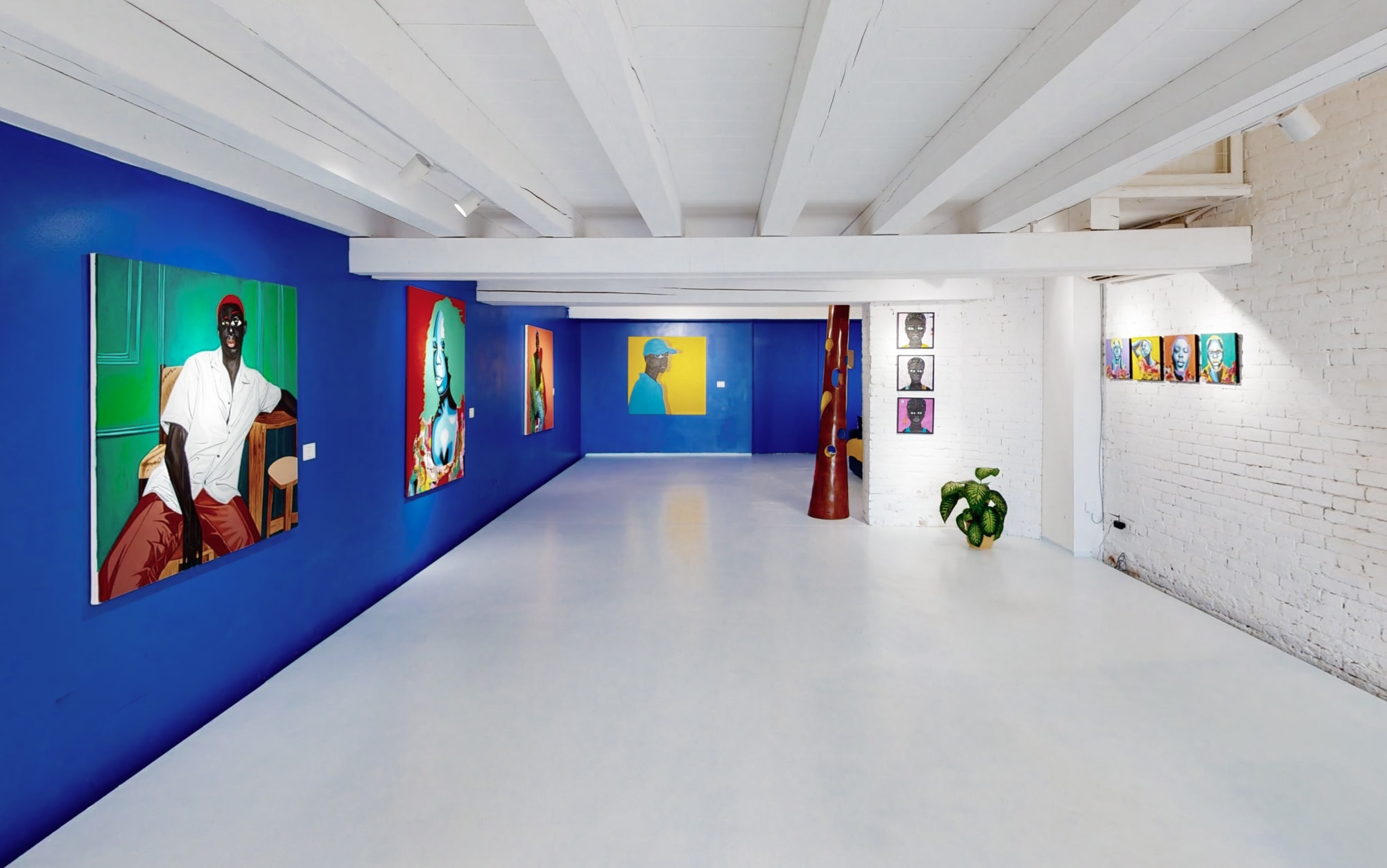 View of the exhibition "Traits to remember : the aesthetics and politics of black portraits".