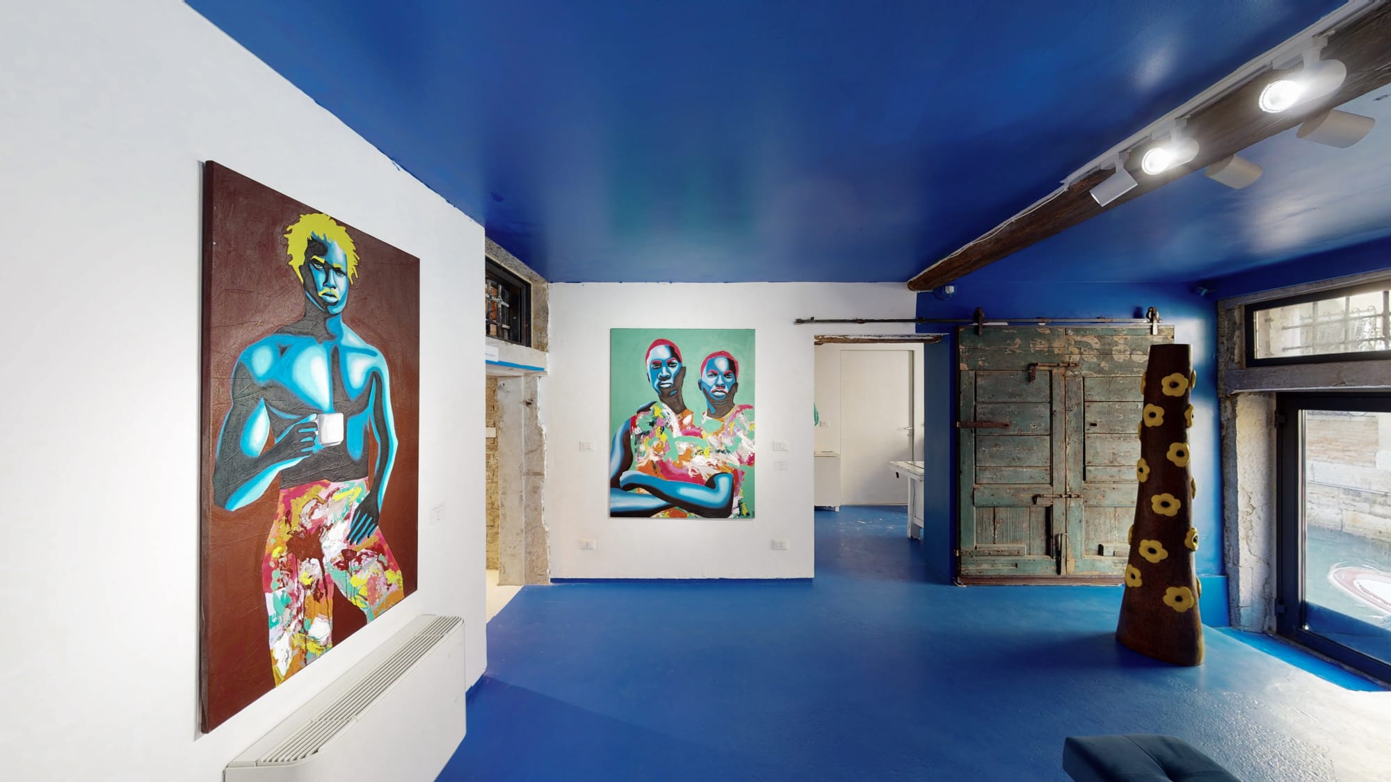 View of the exhibition "Traits to remember : the aesthetics and politics of black portraits".