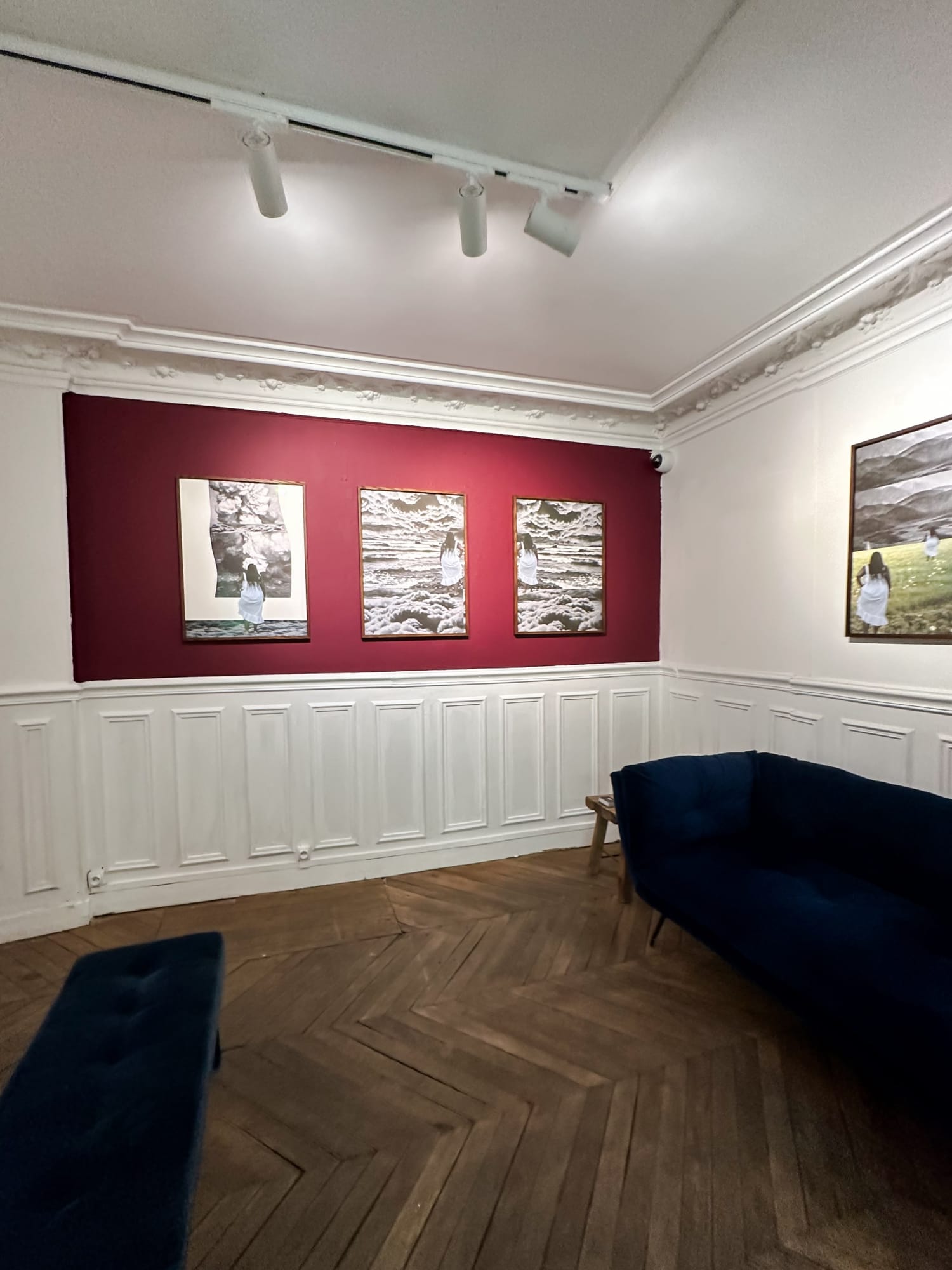 Christa David, view of the exhibition "I'm here to save myself". Photo ©Said Yilmaz.