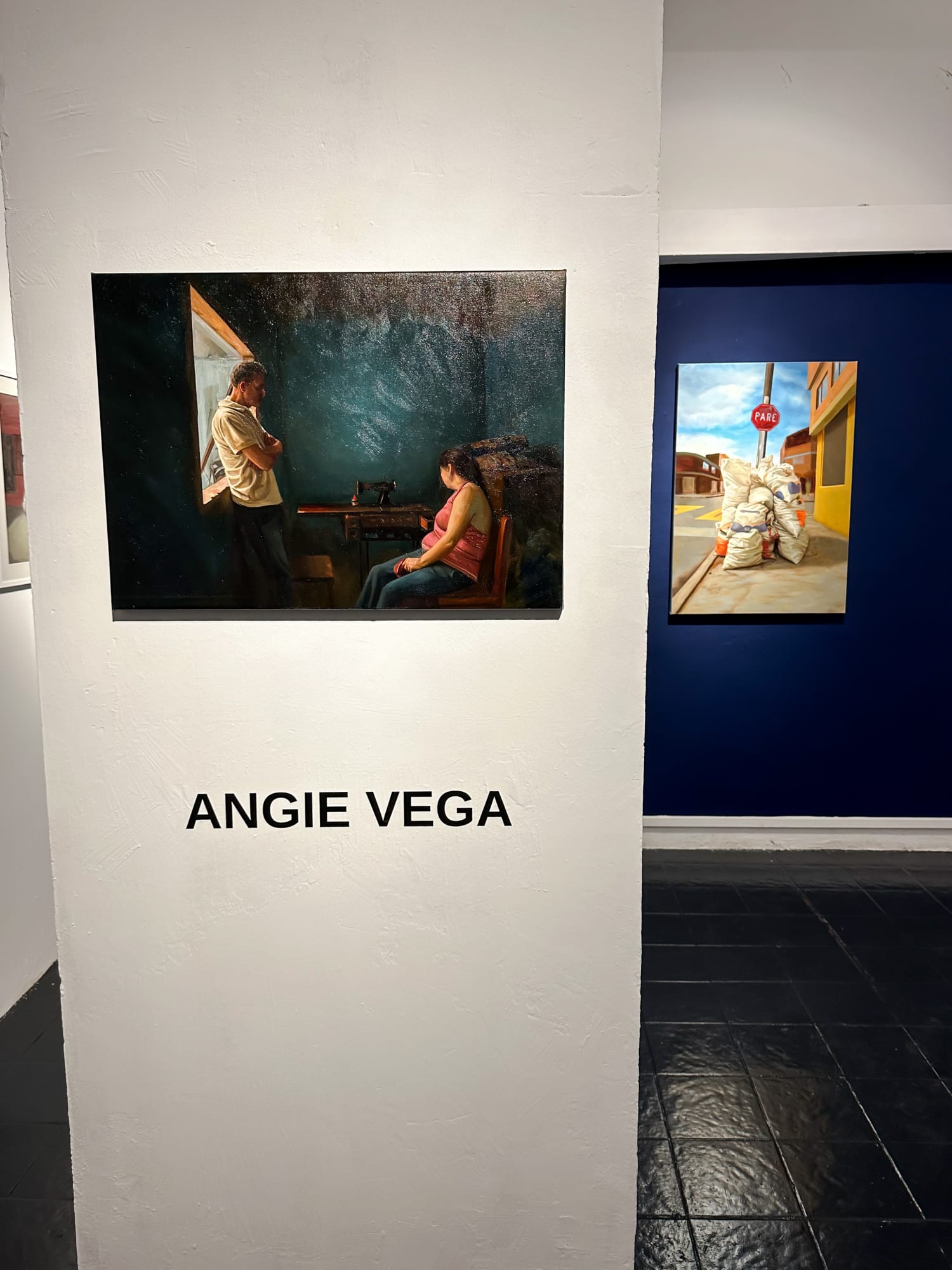 Angie Vega, view of the exhibition "Memories of the future". Photo ©Said Yilmaz.