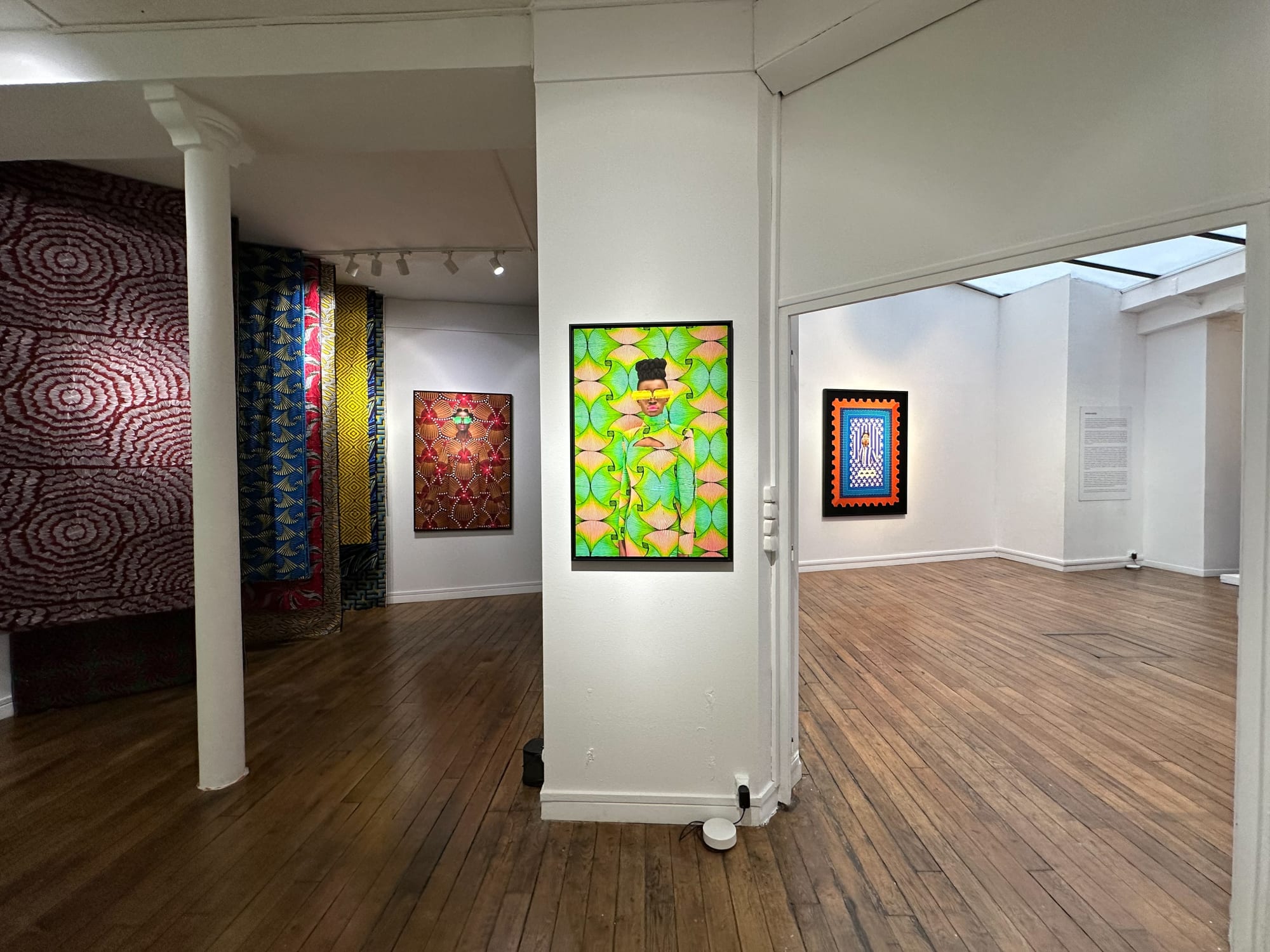 View of Thandiwe Muriu's exhibition.