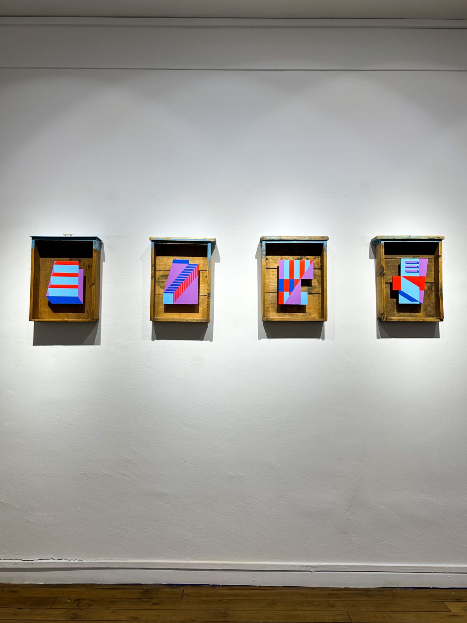 Judit Loczi Horvath; view of the exhibition "Abstraction is Freedom". Photo ©Said Yilmaz.