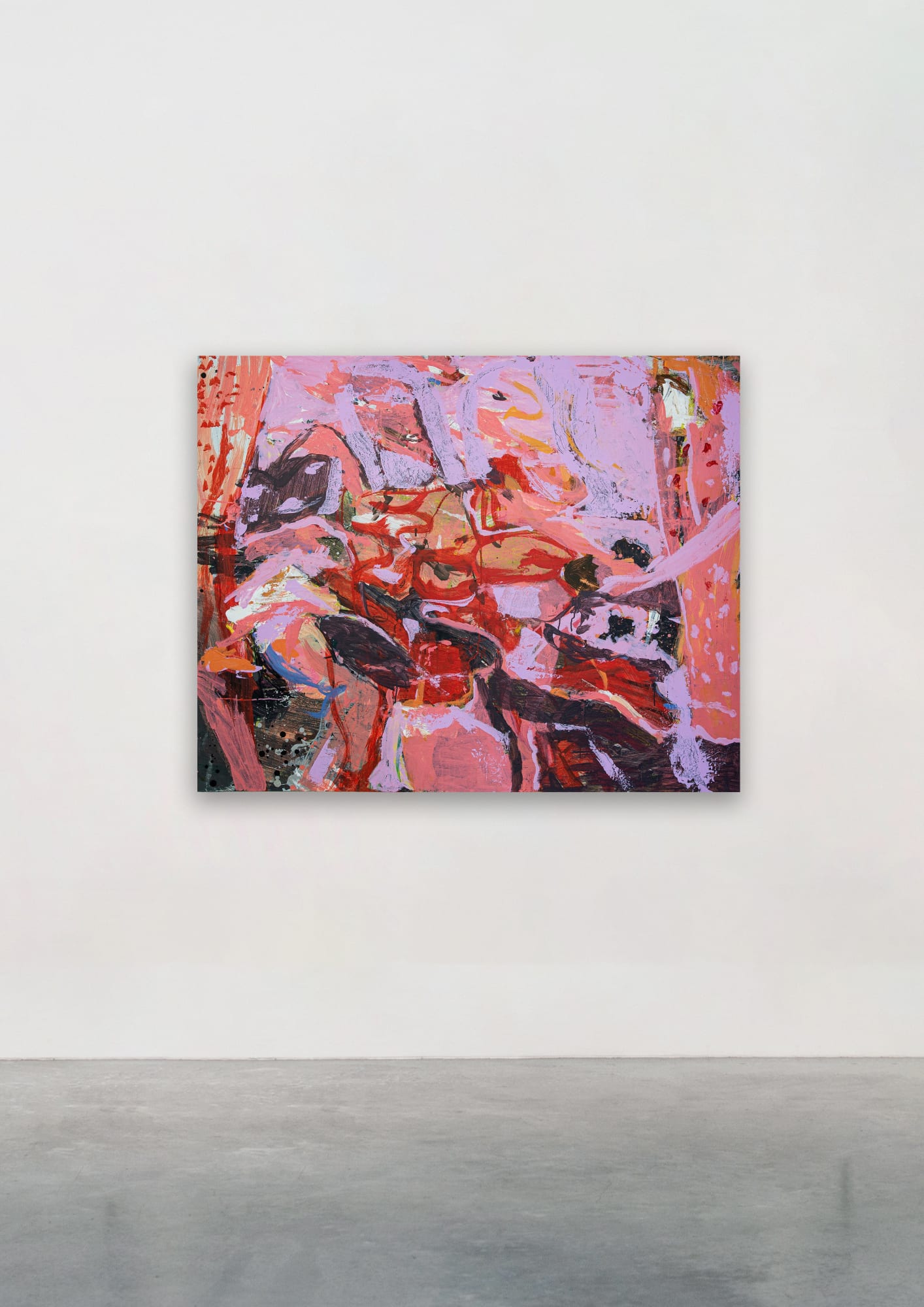 Fergus Polglase, Woman in Red room, 2022