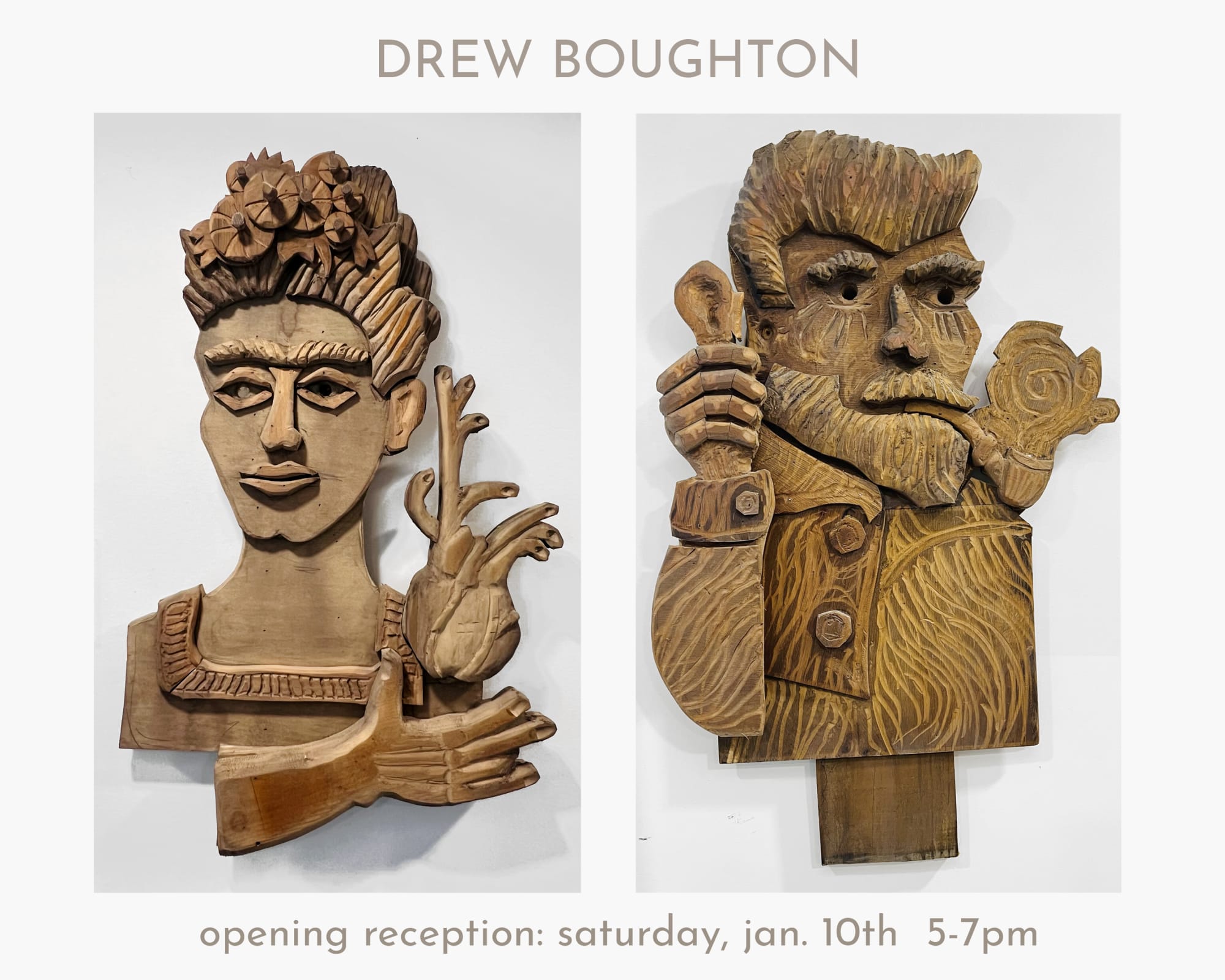 DREW BOUGHTON - NEO ADIRONDACK WOOD PORTRAITS