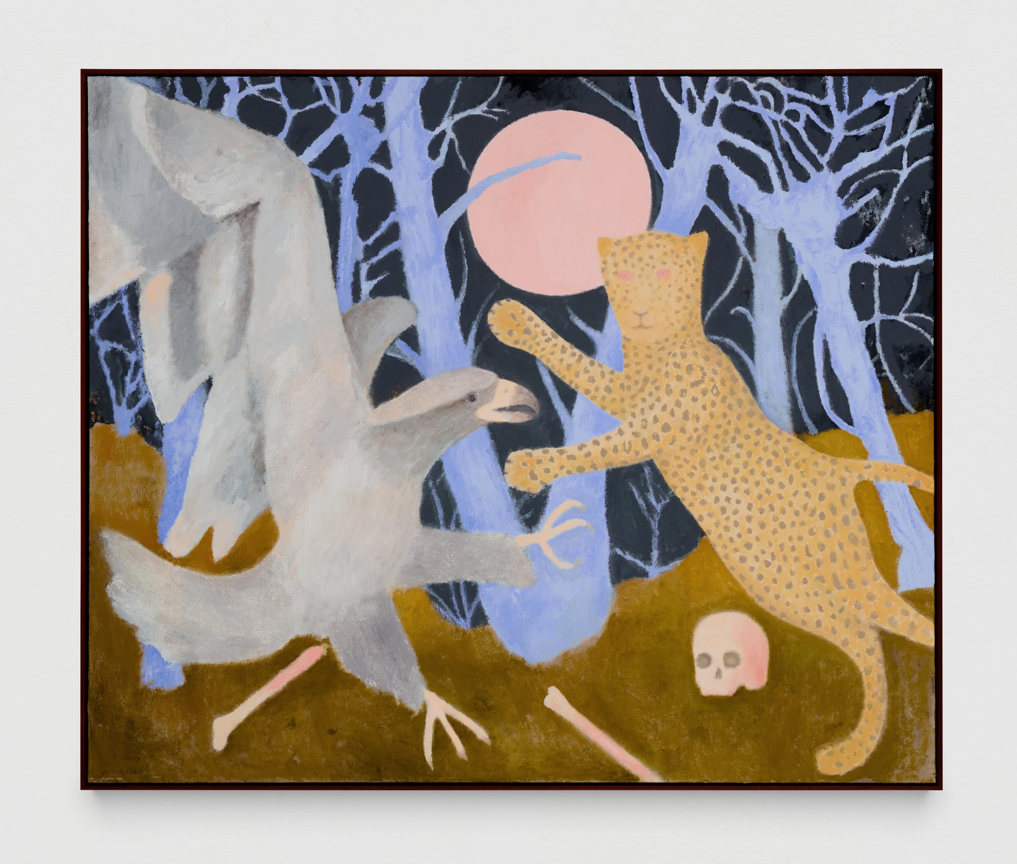 Guy Rubicon - Eagle & leopard, 2024