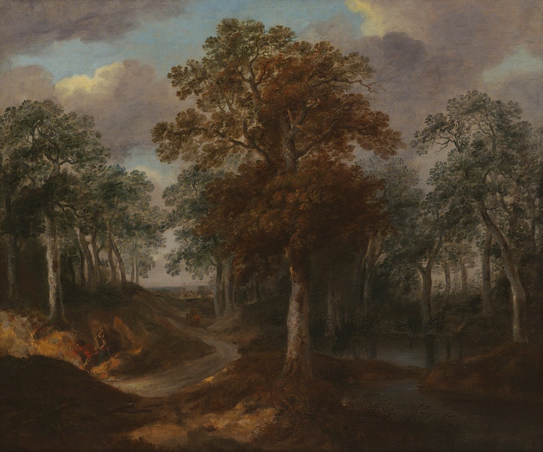 Thomas Gainsborough, Cornard Wood, c. 1740