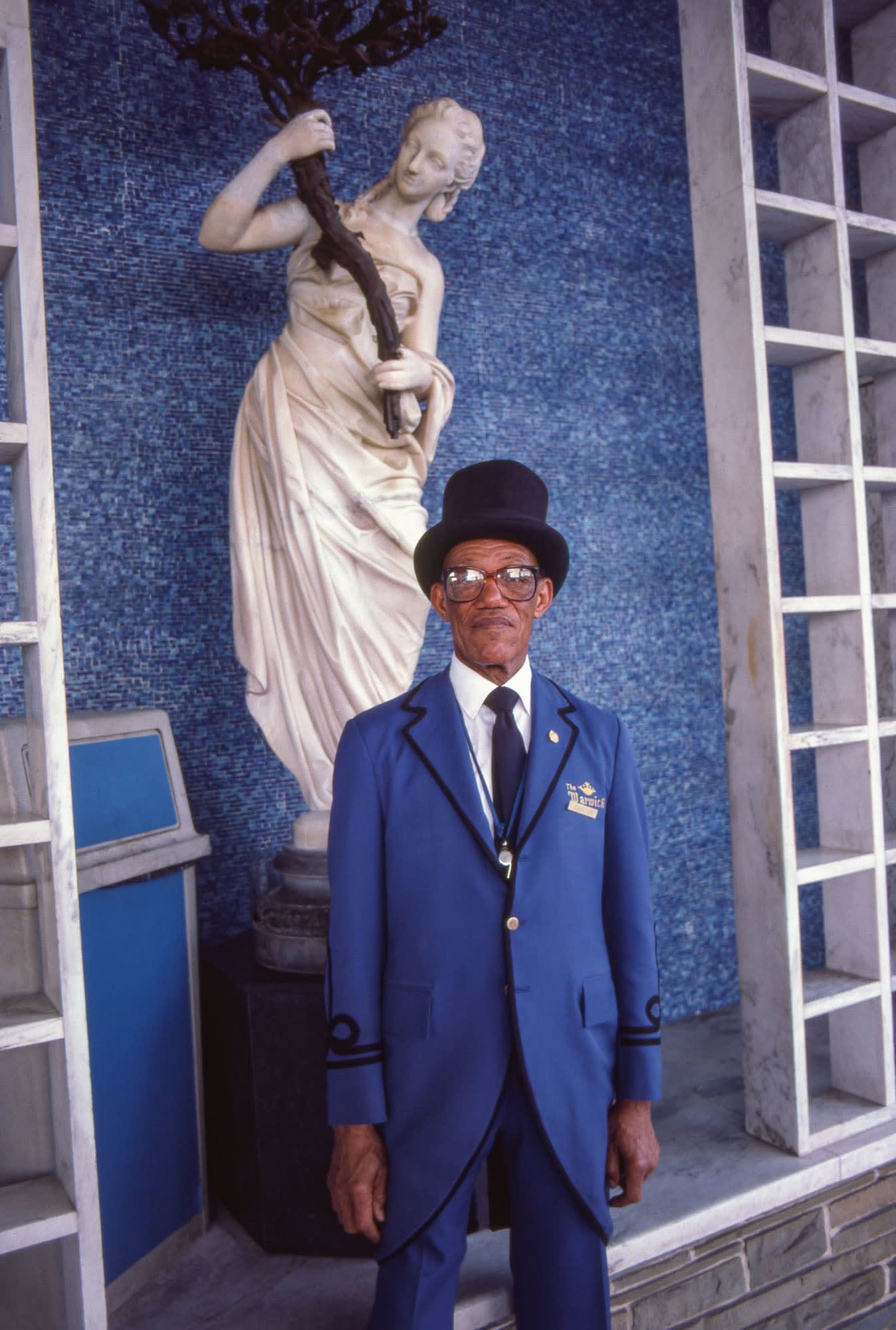 Doorman, The Warwick Hotel, Denver, Colorado, 1986 BAM1986005K143(W02152)