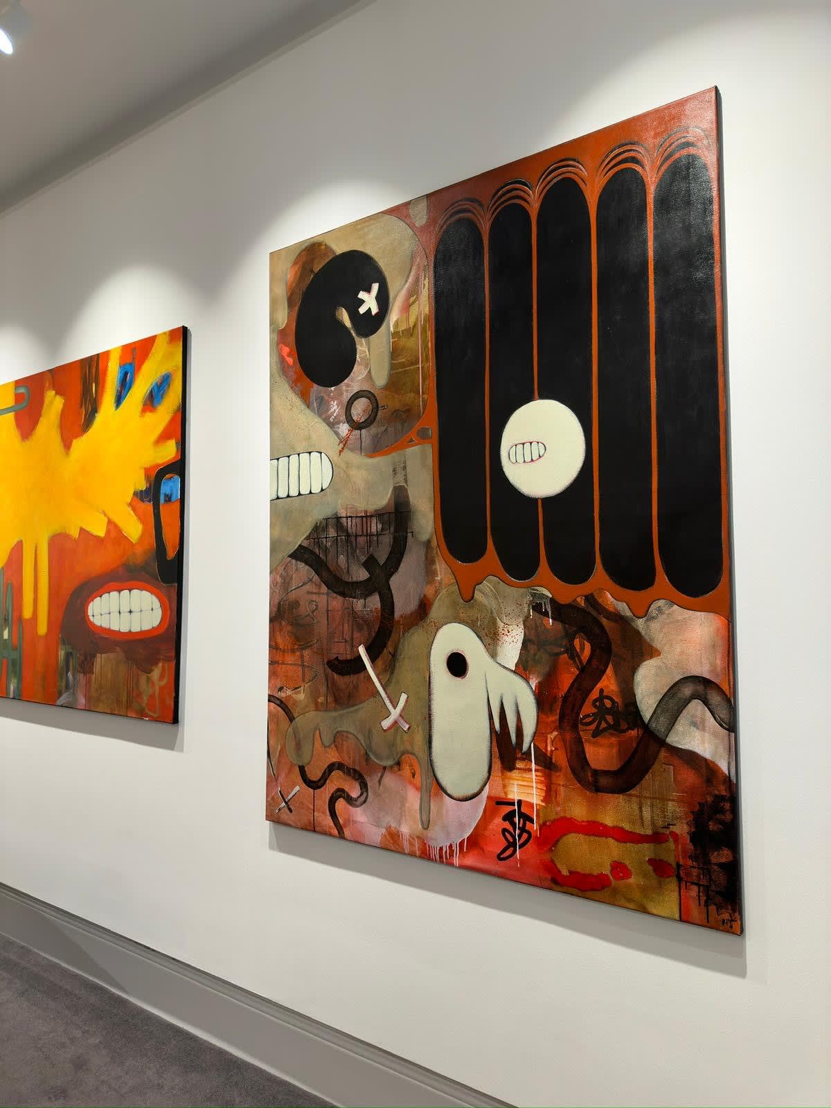 Hannah Thomas exhibition gallery view