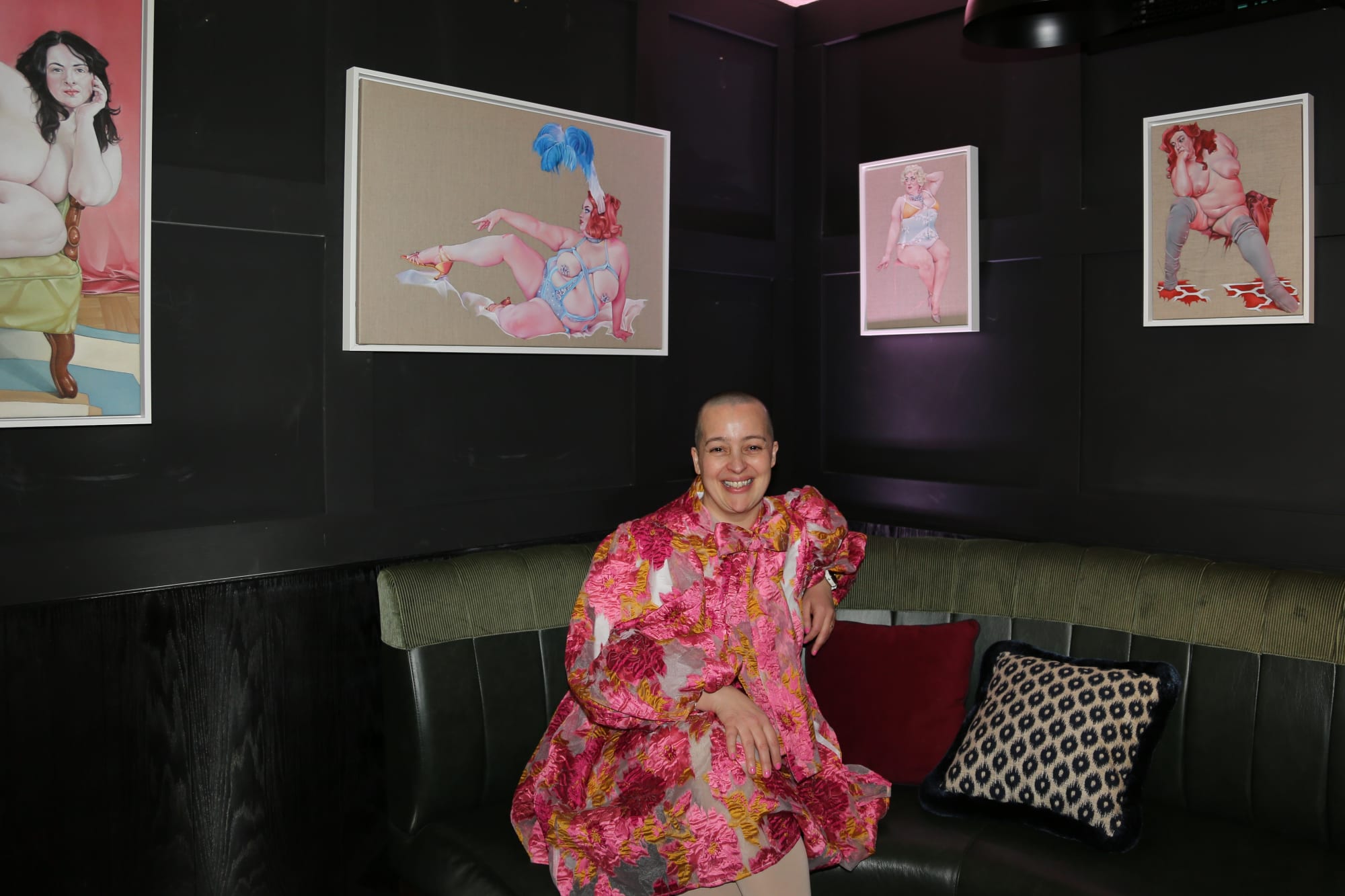 Fourth Finalist, Karen Turner Debuts her collection at The Libertine