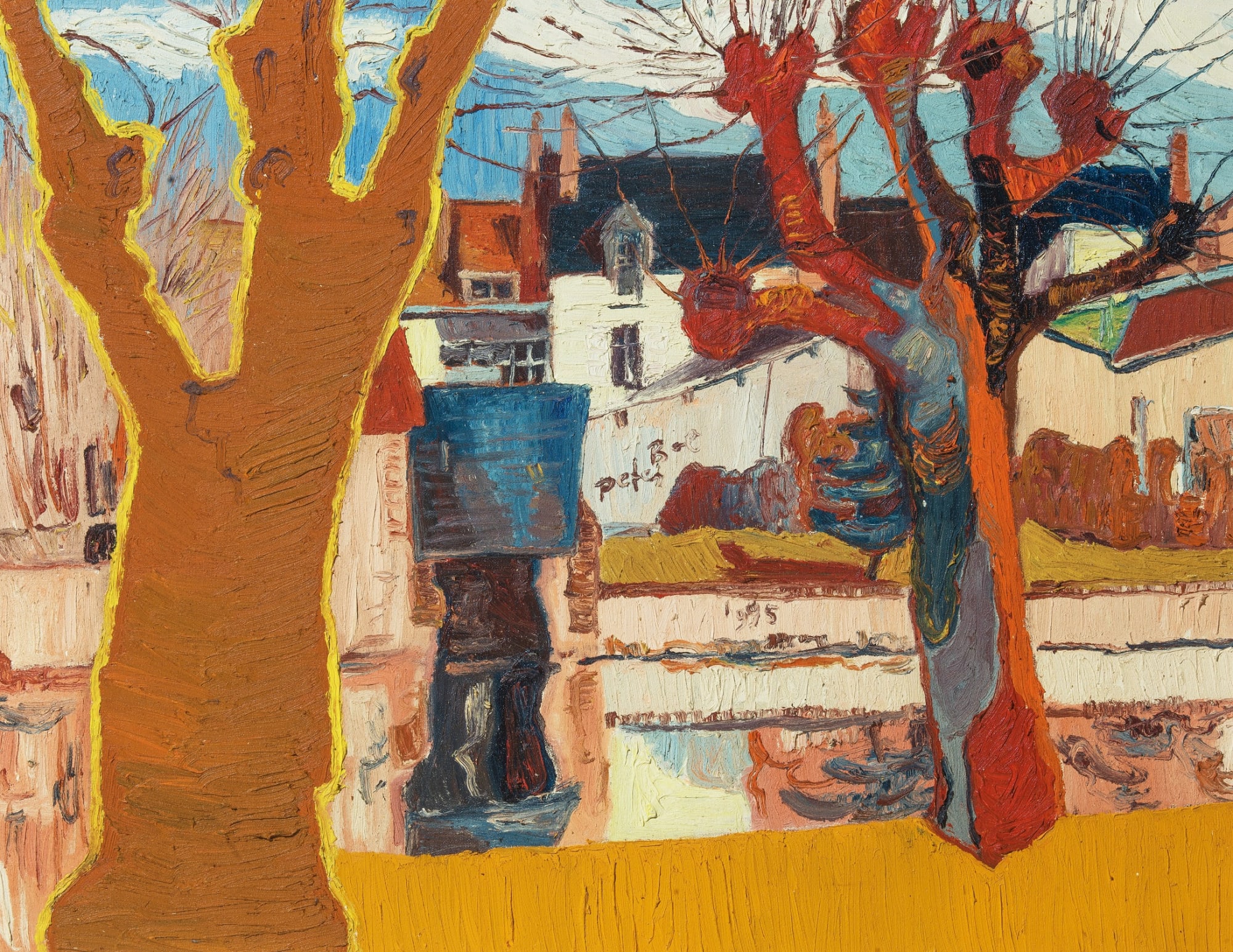 Peter Bol, Bonneval, 1995, 72x92 cm