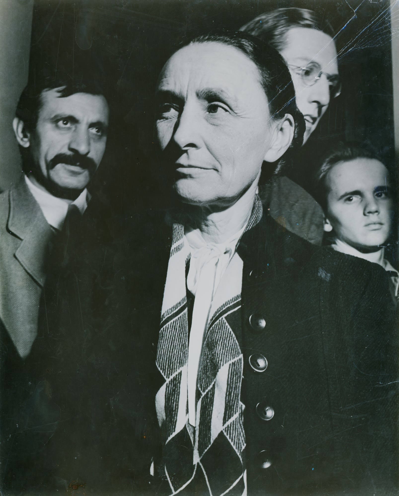 © Lisette Model, Georgia O’Keefe and Fernand Léger, Museum of Modern Art, New York, 1953